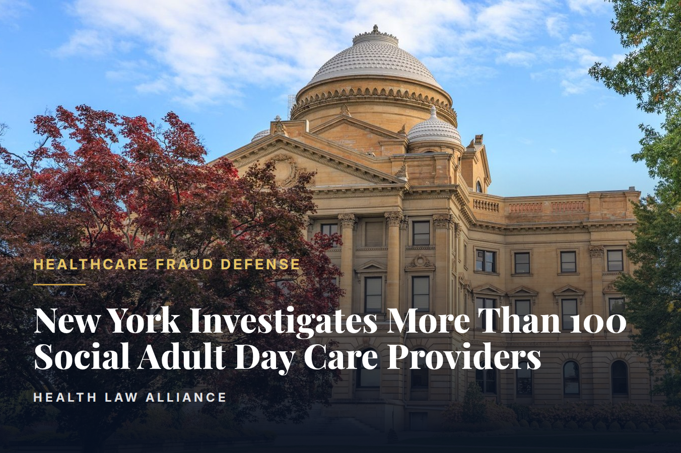 New York Investigates More Than 100 Social Adult Day Care Providers