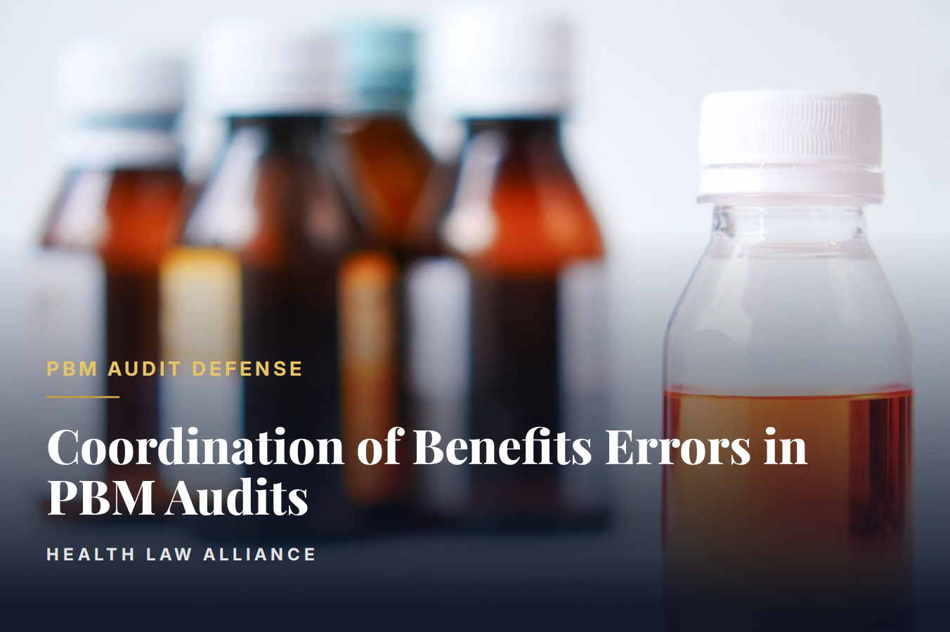 Coordination of Benefits Errors in PBM Audits
