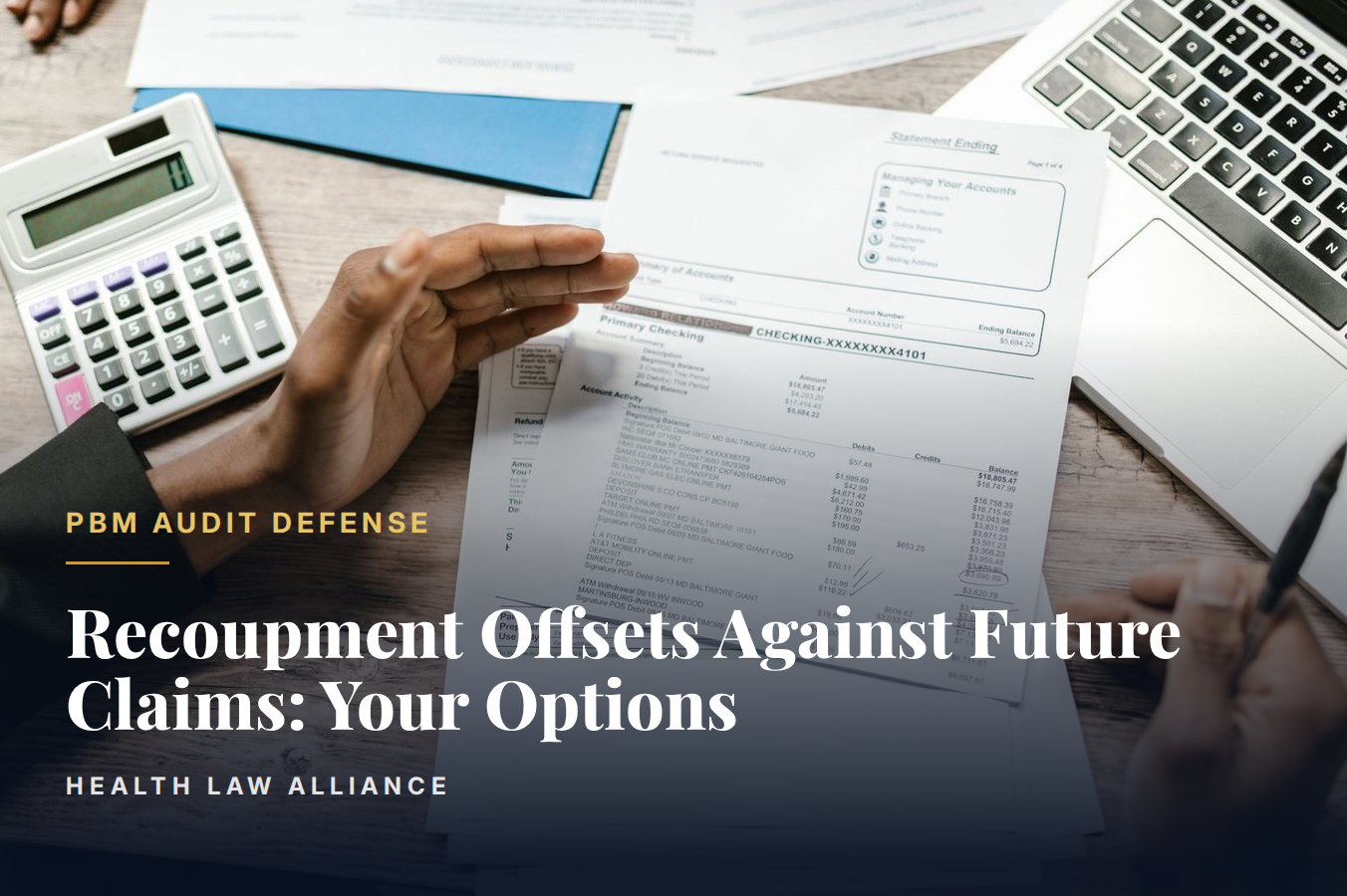 Recoupment Offsets Against Future Claims: Your Options