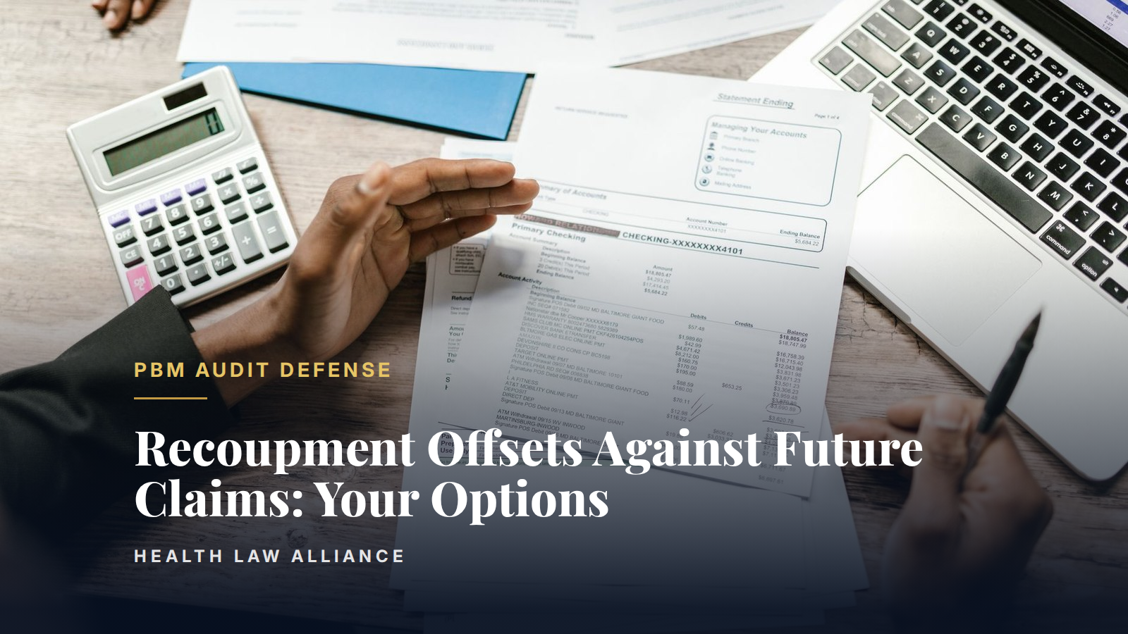 Recoupment Offsets Against Future Claims: Your Options