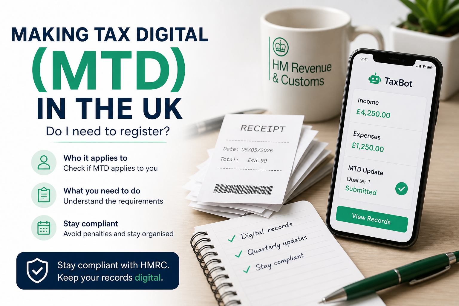 Do I Need to Register for Making Tax Digital (MTD) in the UK?