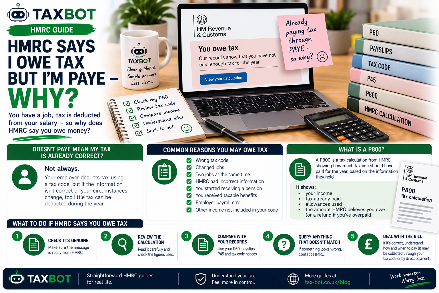 HMRC Says I Owe Tax but I’m PAYE – Why?