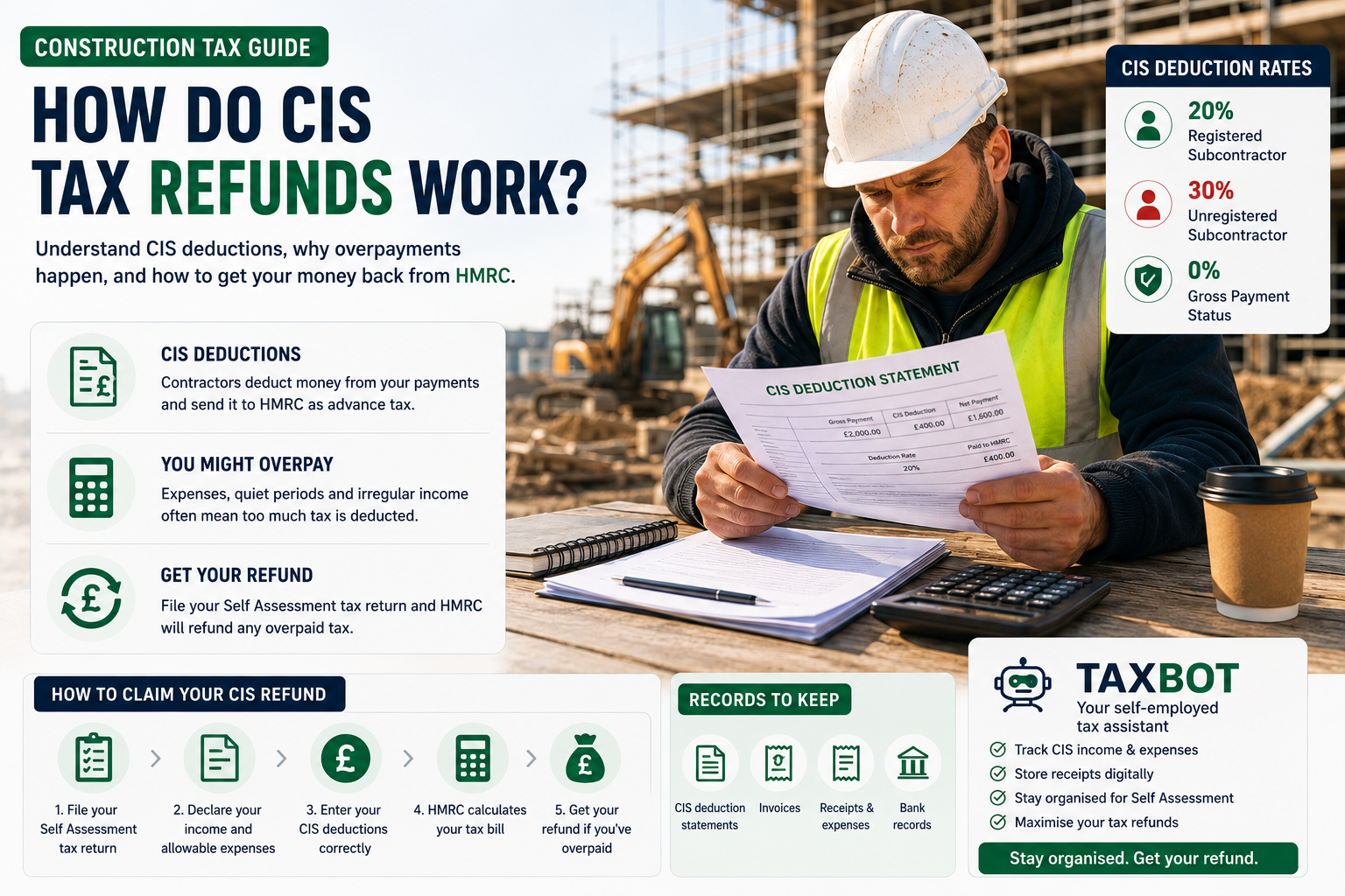 How Do CIS Tax Refunds Work? (UK Construction Tax Guide)