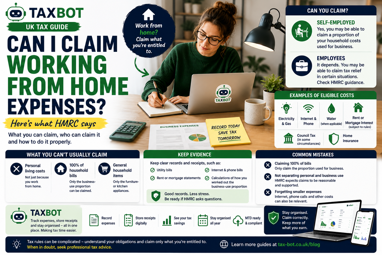 Can I Claim Working From Home Expenses? (UK Tax Guide)