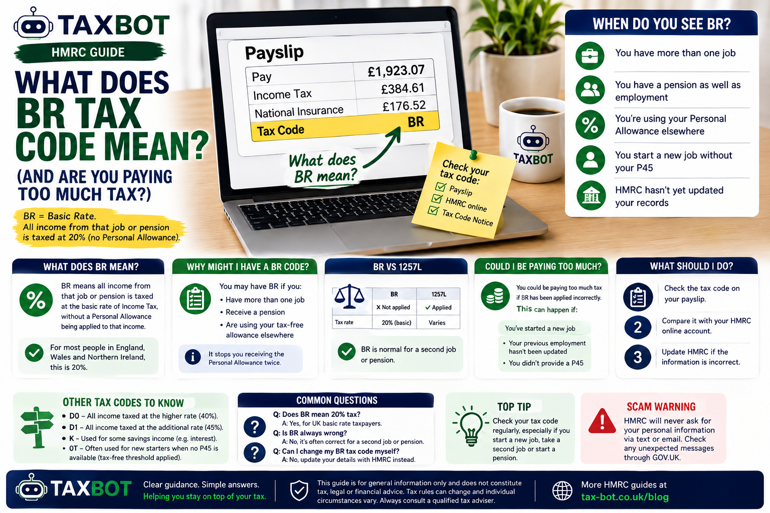 What Does BR Tax Code Mean? (And Are You Paying Too Much Tax?)