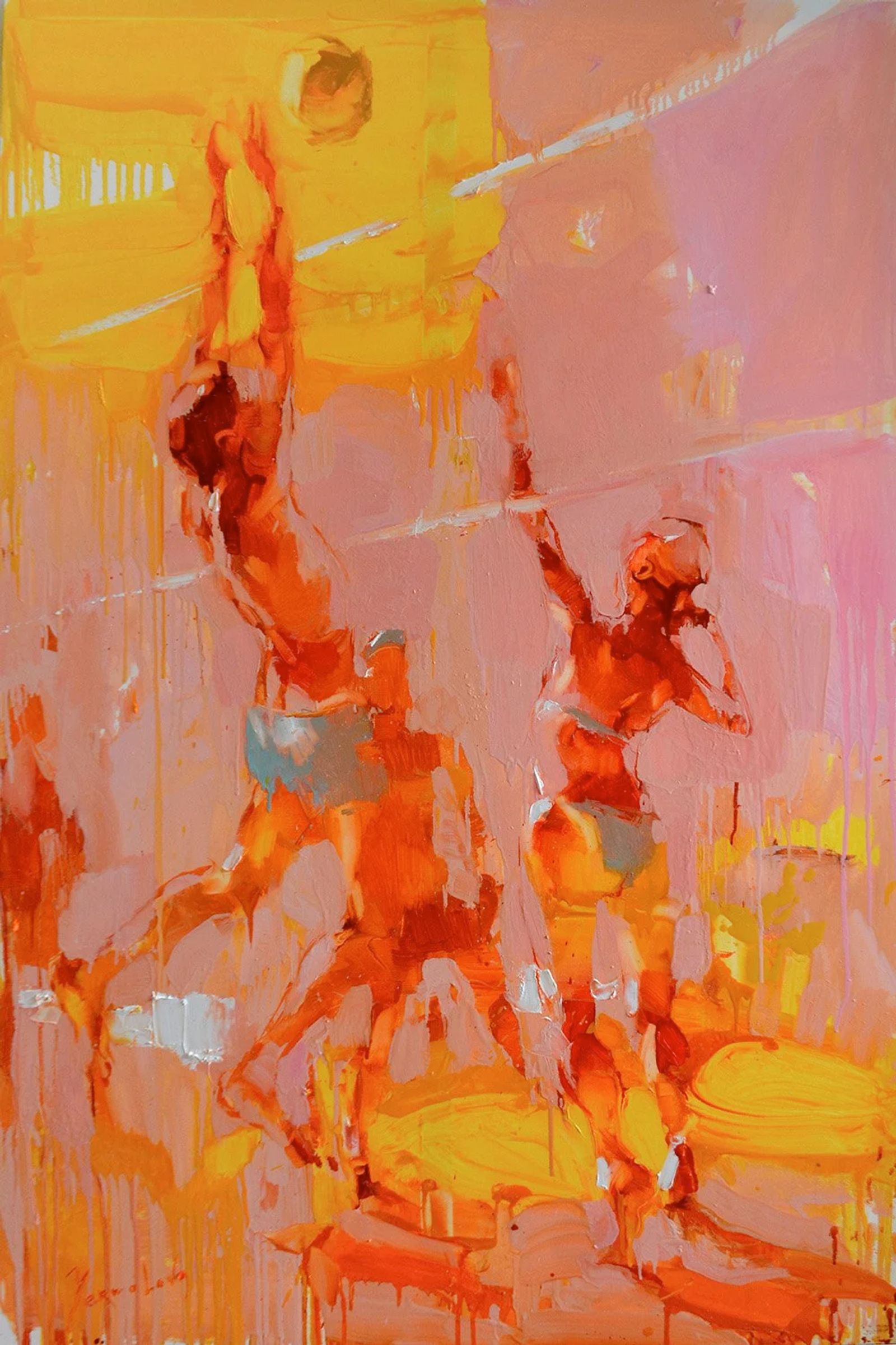 oil on canvas, figurative, Iryna Yermolova