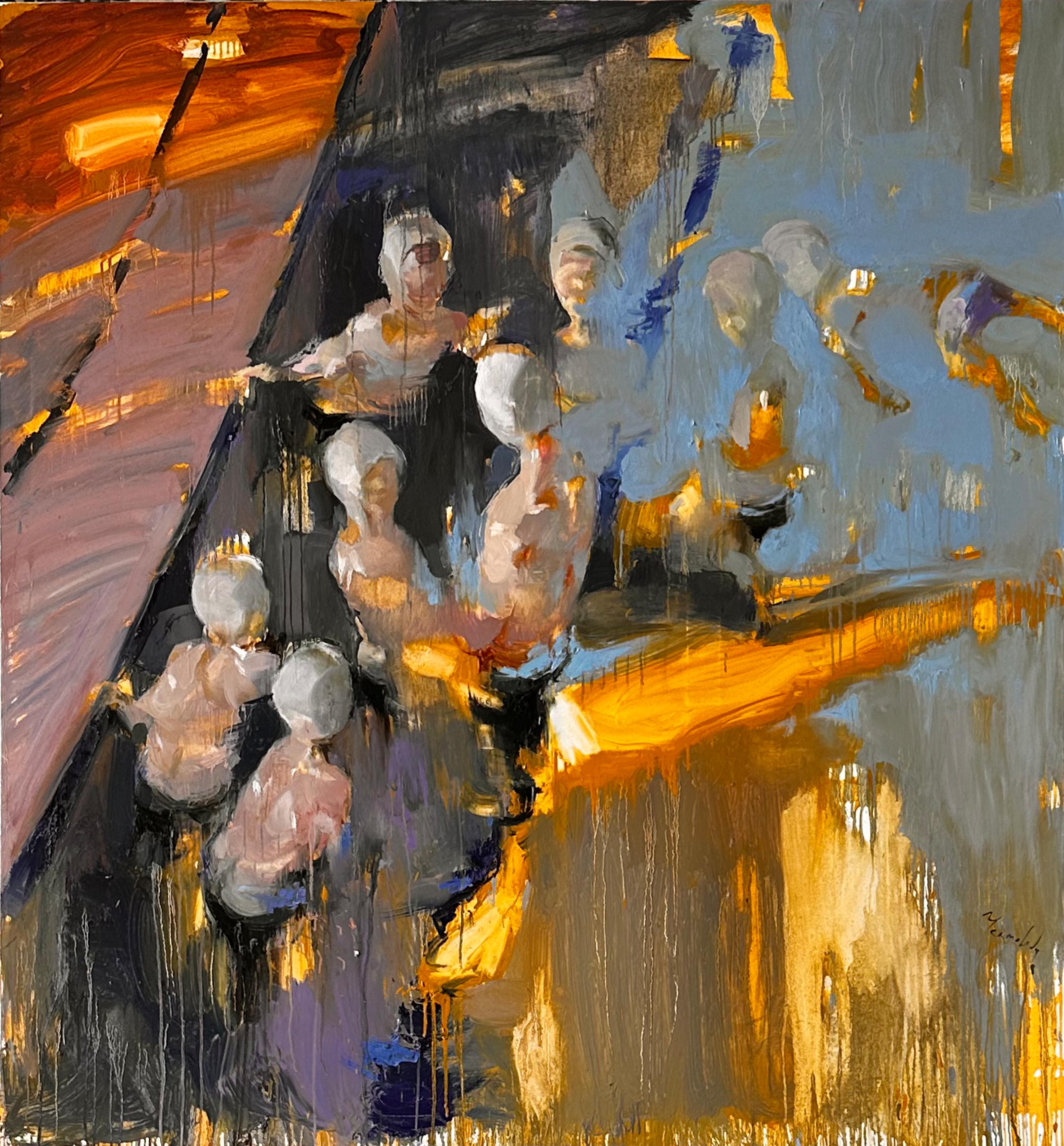 Contemporary impressionist painting by Iryna Yermolova