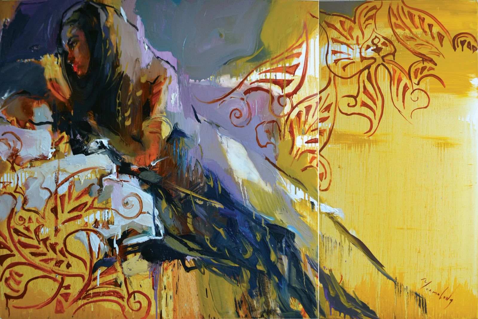 Portrait by Iryna Yermolova