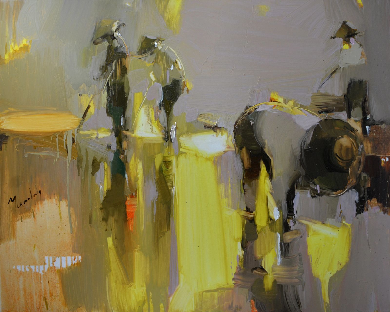 Rice fields by Iryna Yermolova