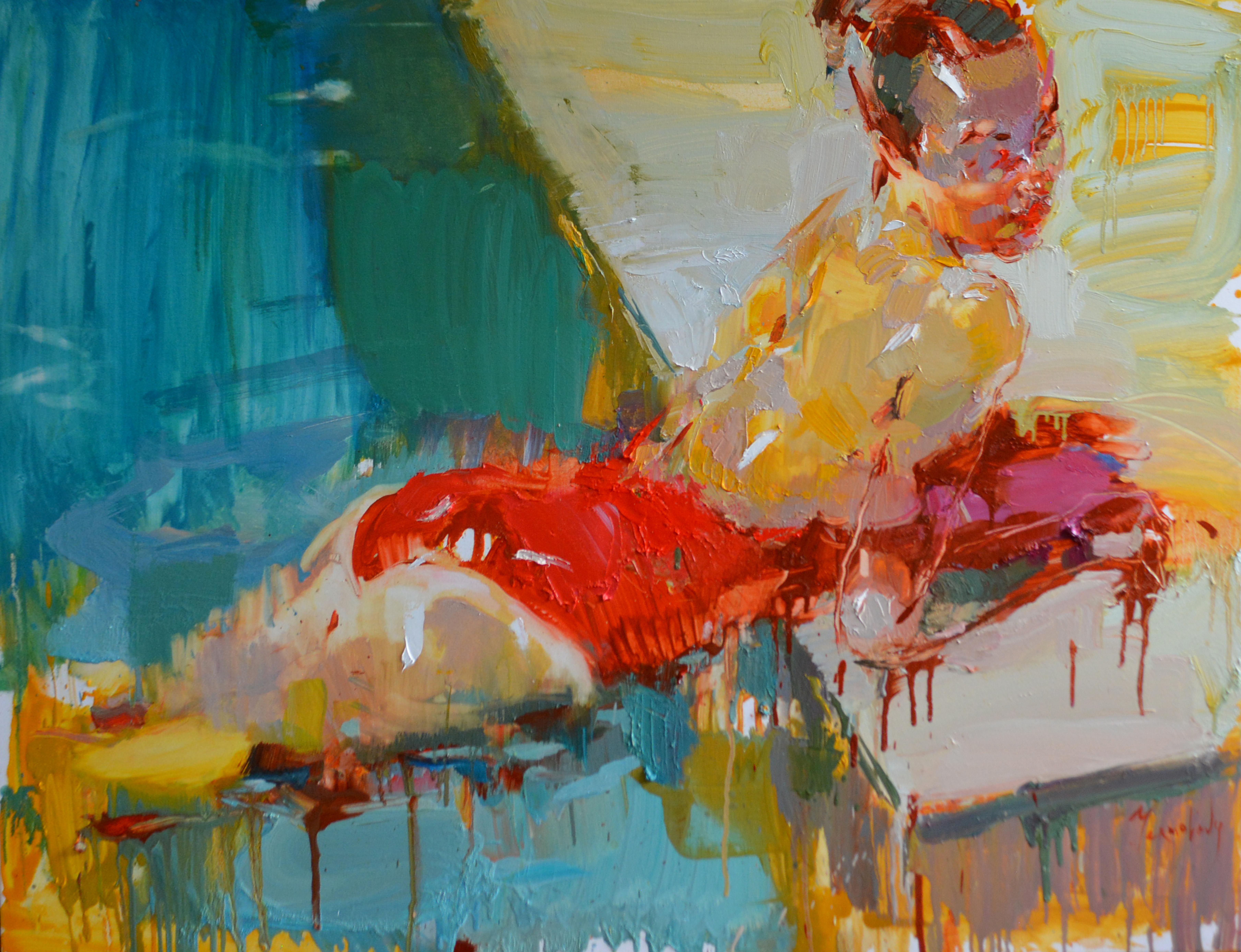 Contemporary impressionist painting by Iryna Yermolova