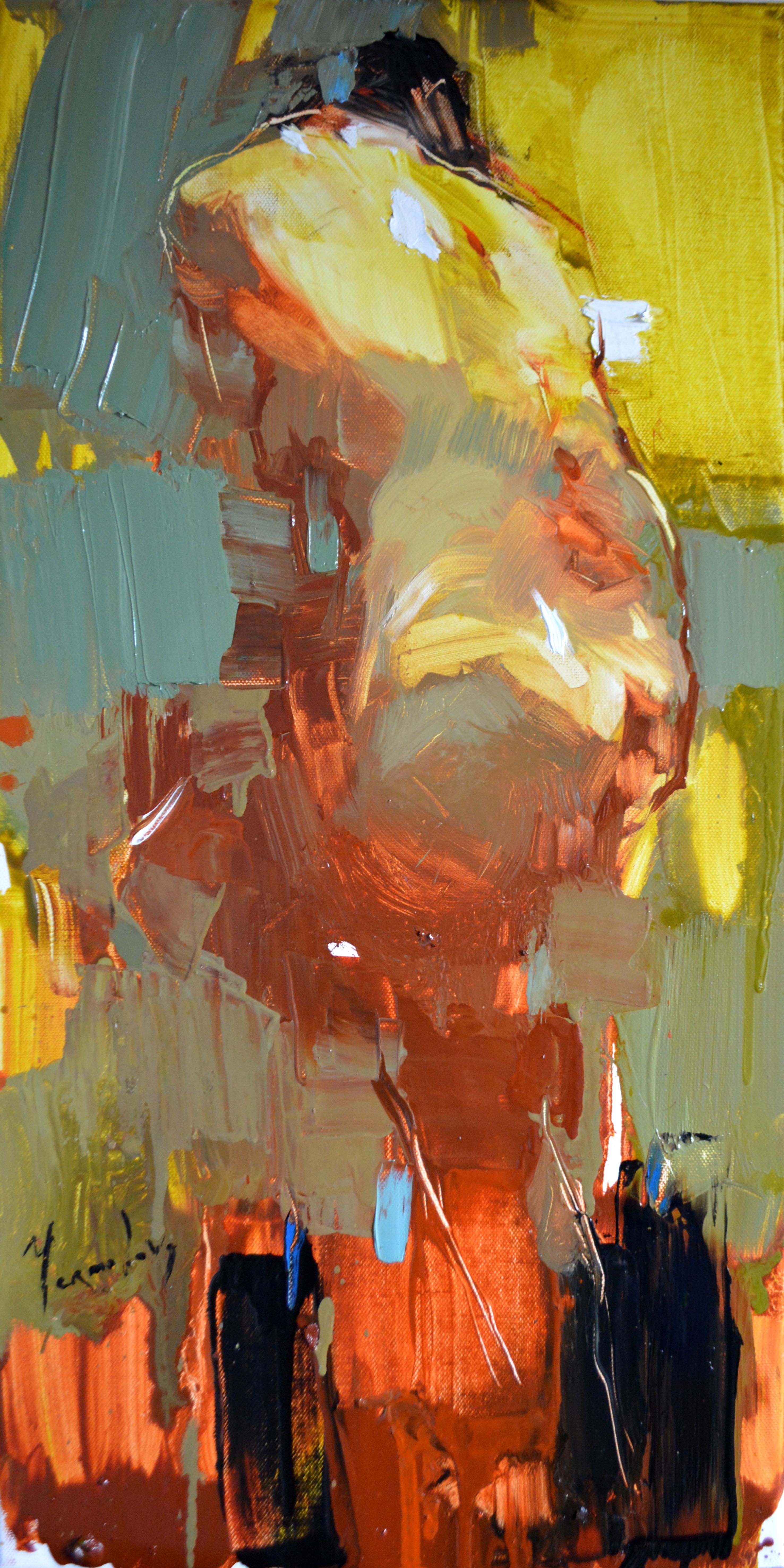 Getting dressed by Iryna Yermolova