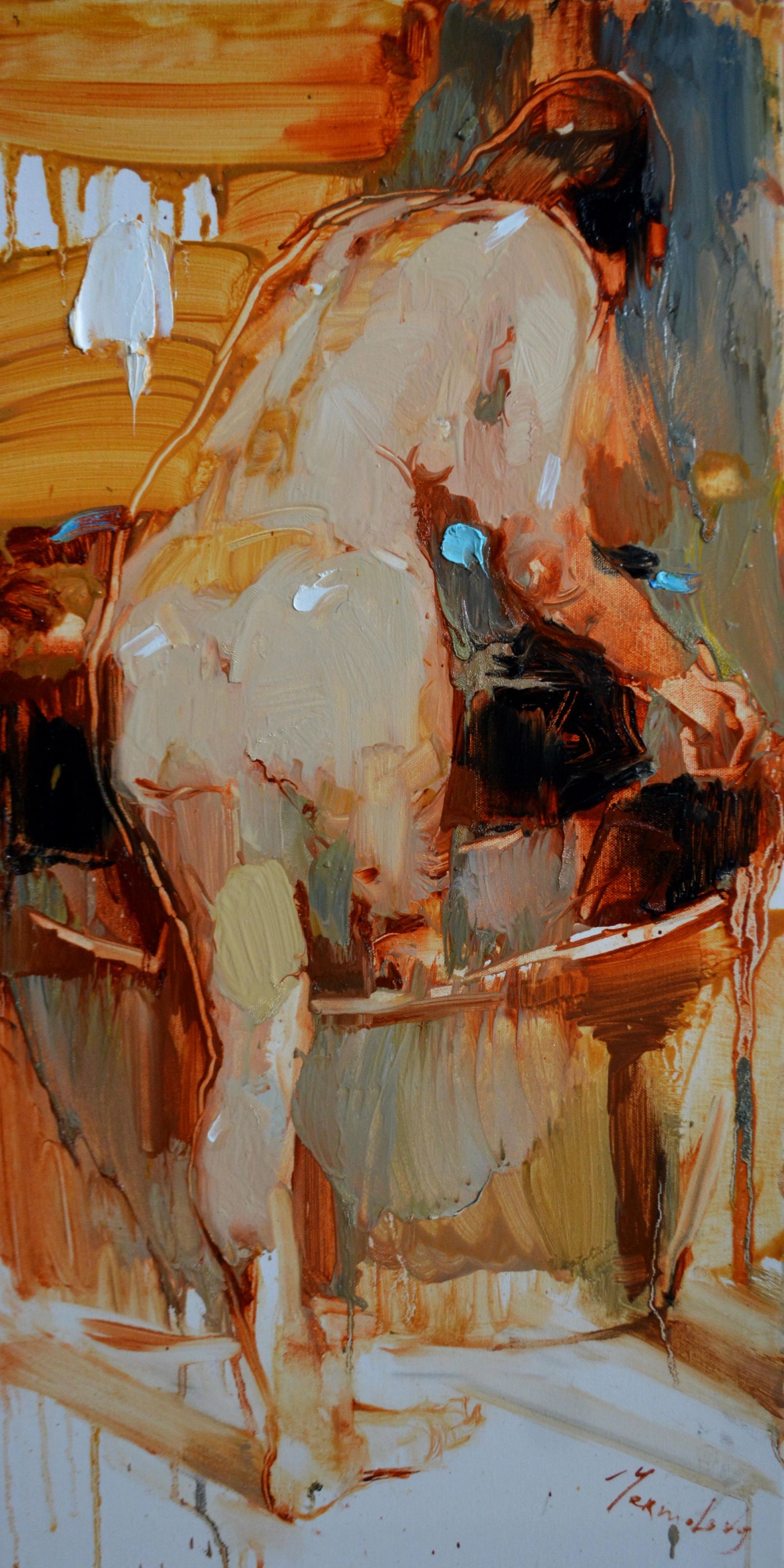 Contemporary impressionist painting by Iryna Yermolova