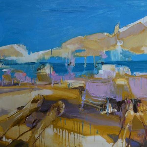 oil on canvas, Je m'en fous, Iryna Yermolova