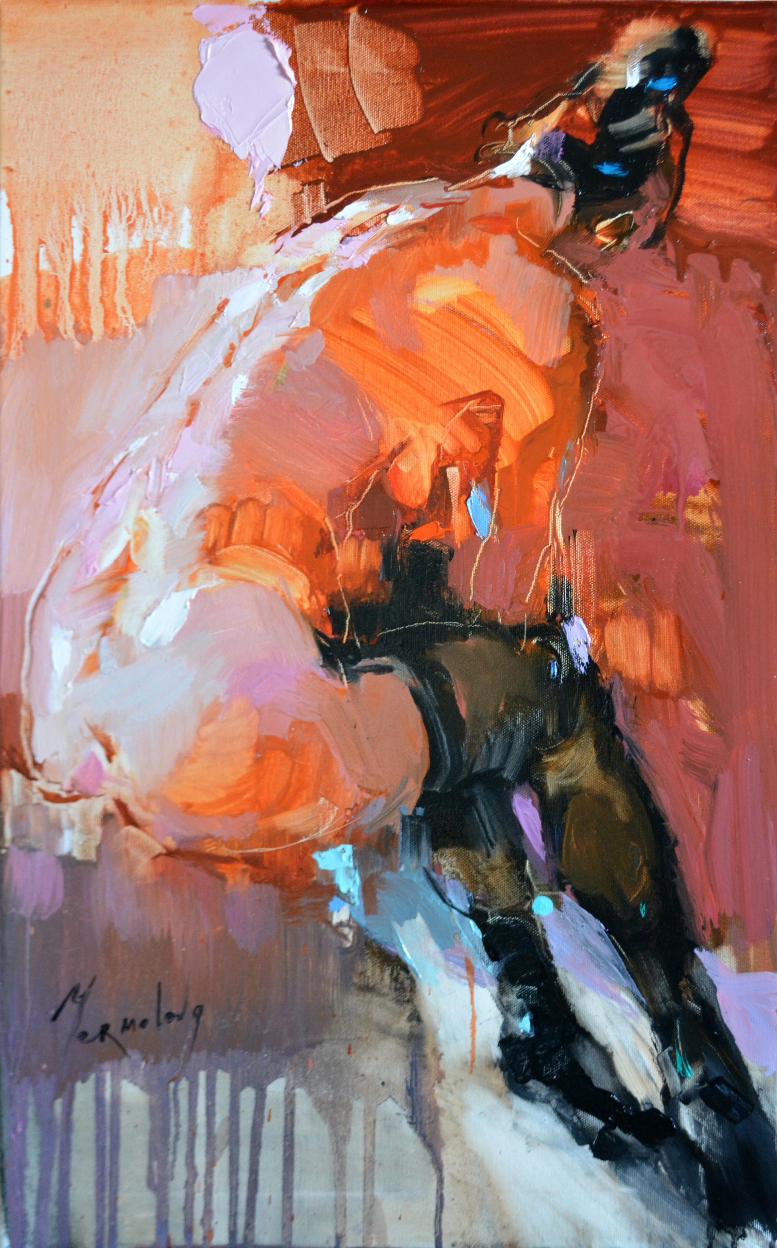 Contemporary impressionist painting by Iryna Yermolova