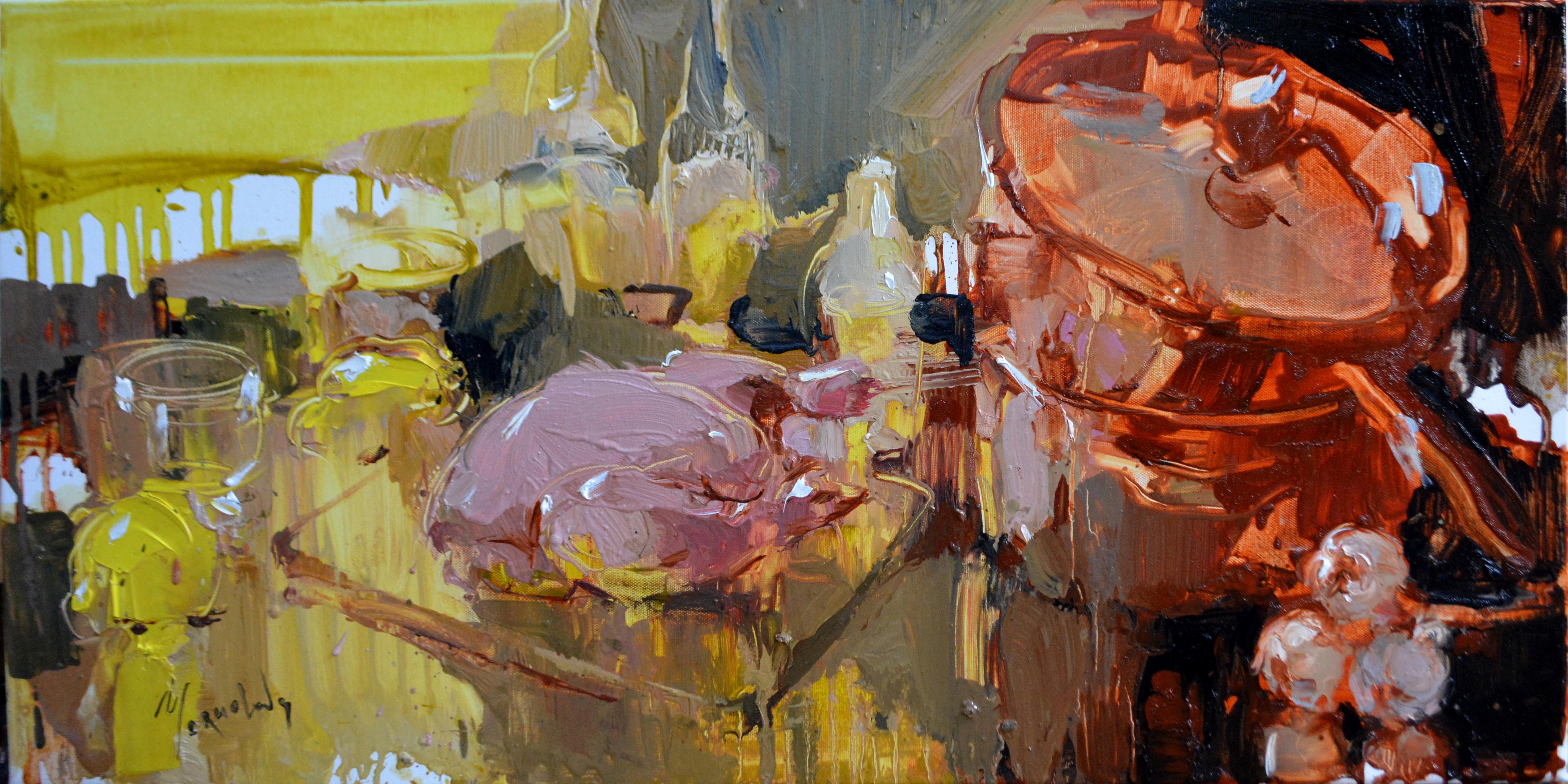 Contemporary impressionist painting by Iryna Yermolova