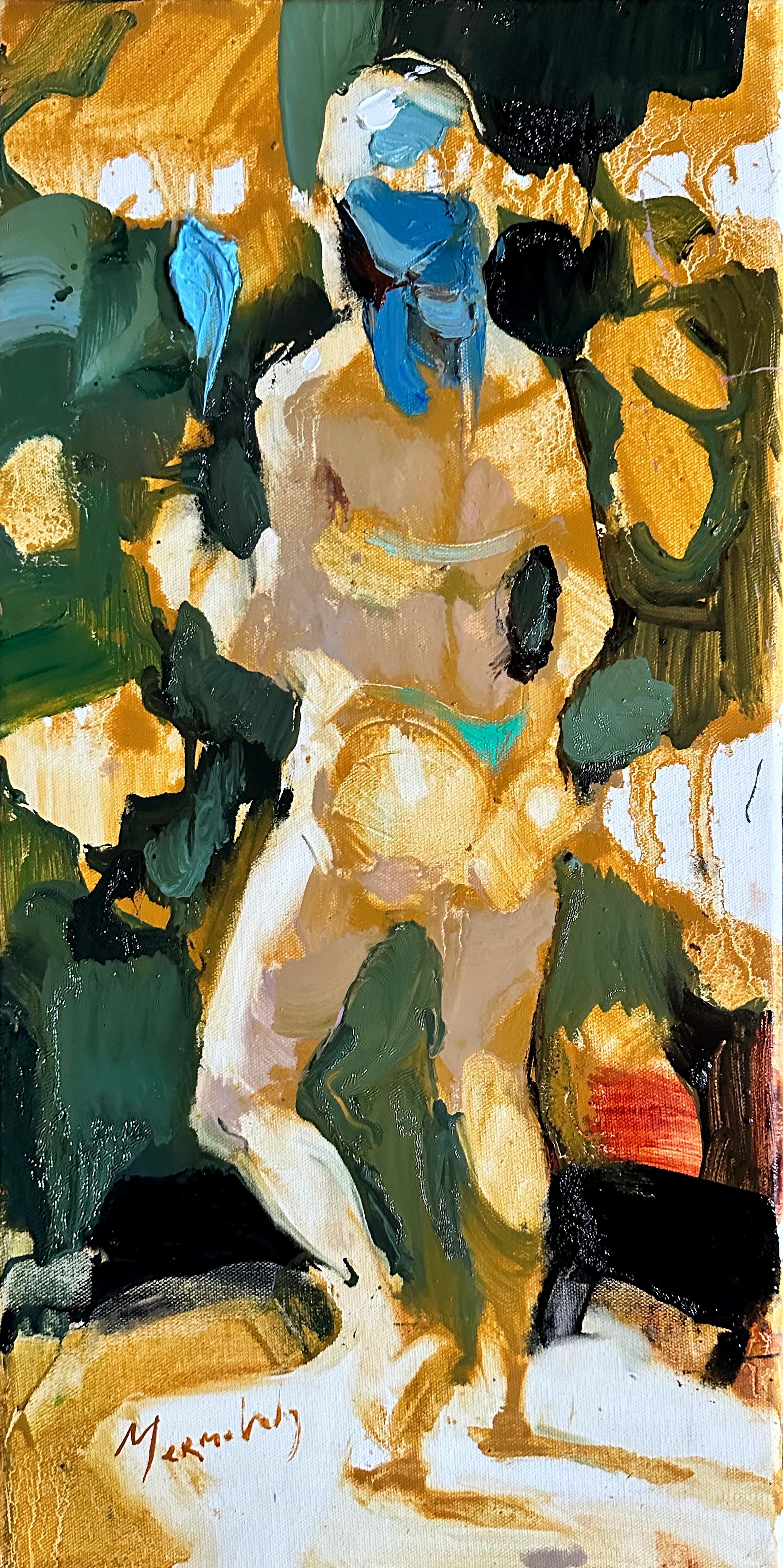 Poolside sketch 1 by Iryna Yermolova