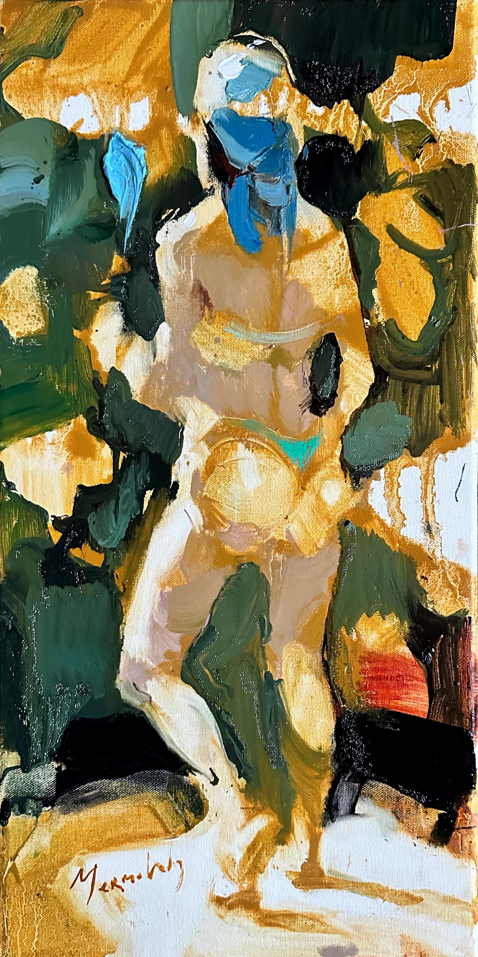 Poolside sketch 1 by Iryna Yermolova