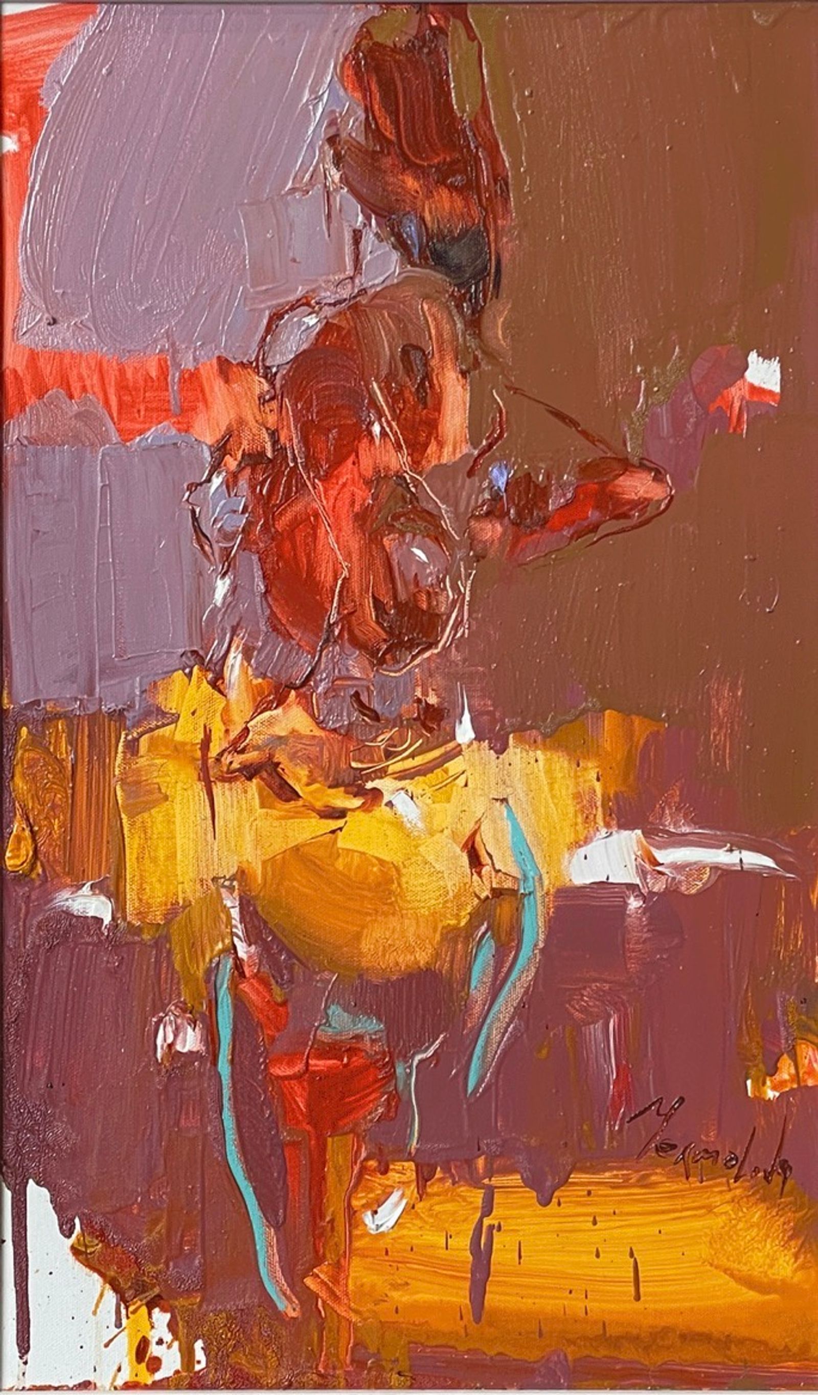 Small Nude painting August 3 by Iryna Yermolova