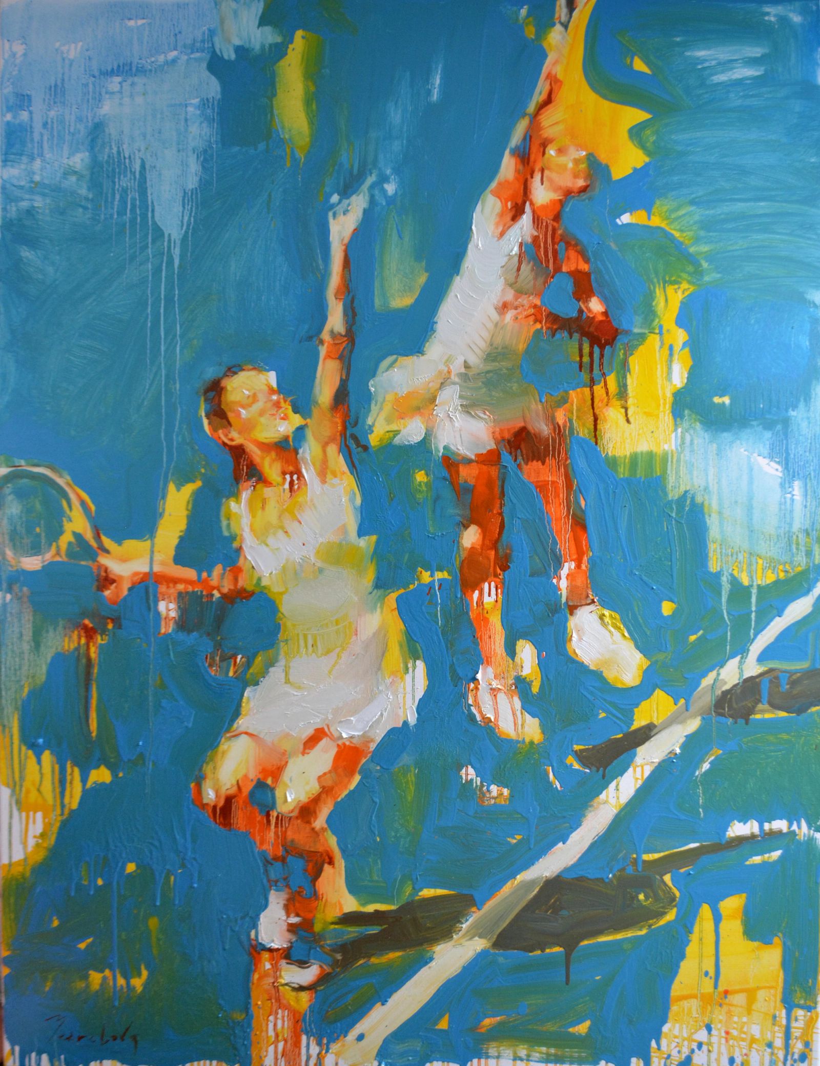 Contemporary impressionist painting by Iryna Yermolova
