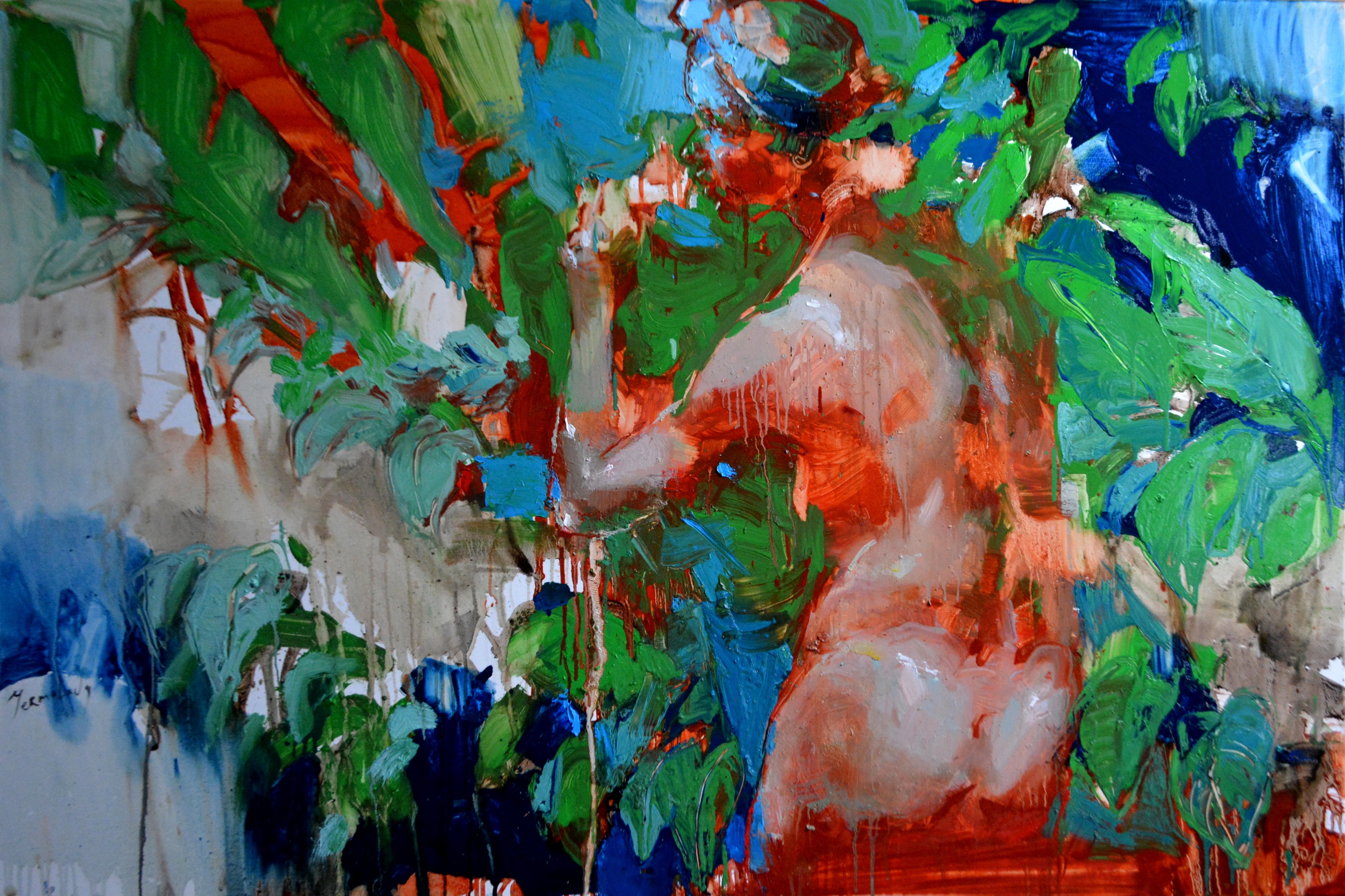 Contemporary impressionist painting by Iryna Yermolova