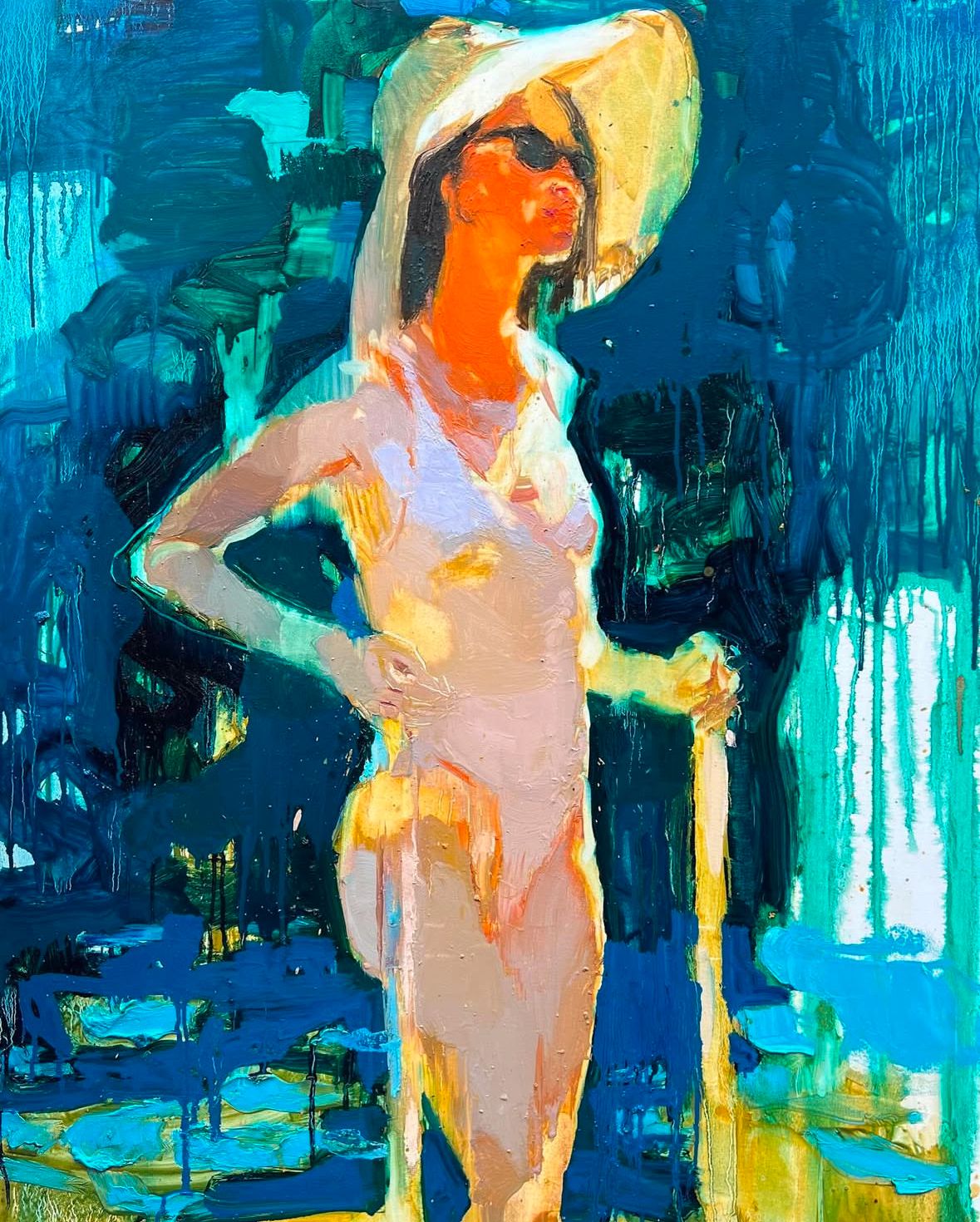 Contemporary impressionist painting by Iryna Yermolova
