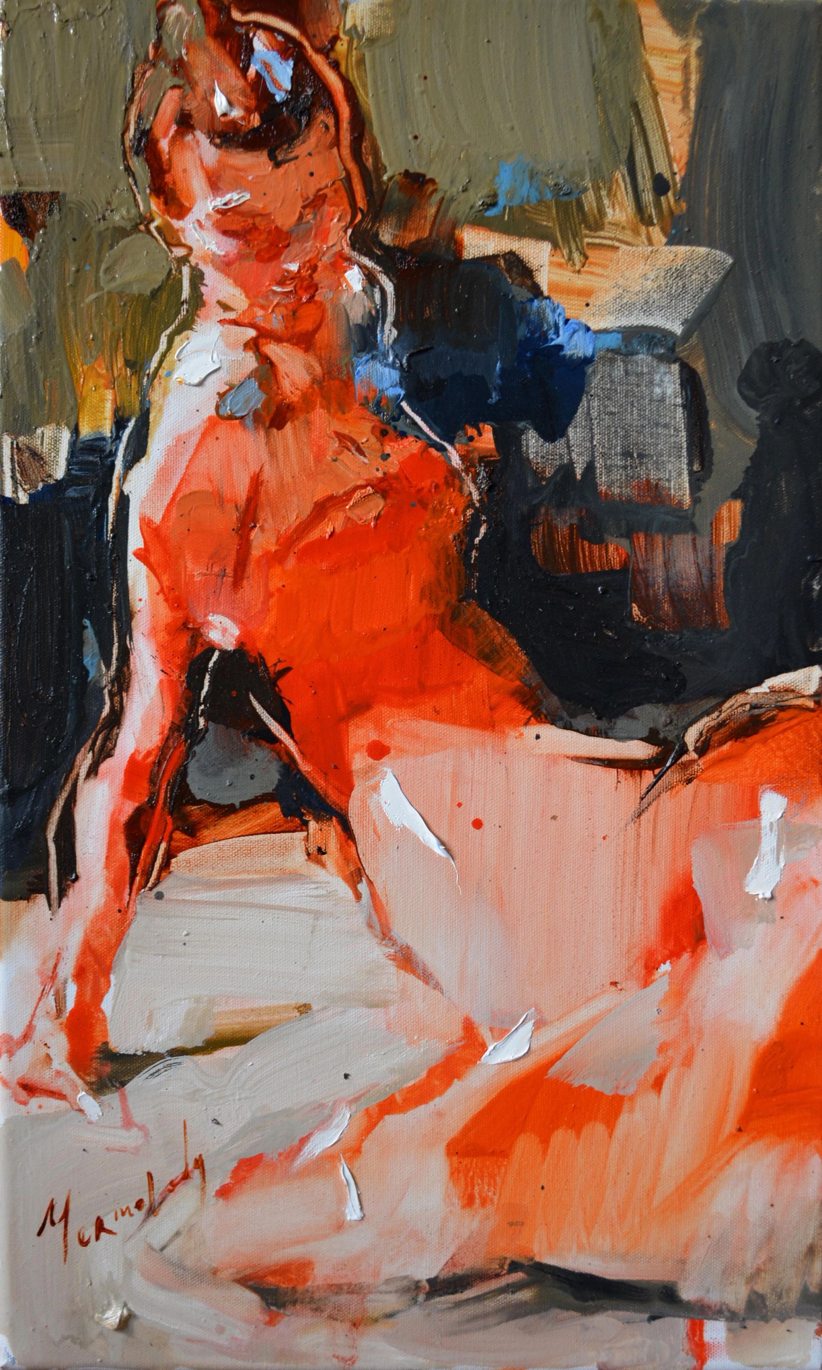 Contemporary impressionist painting by Iryna Yermolova