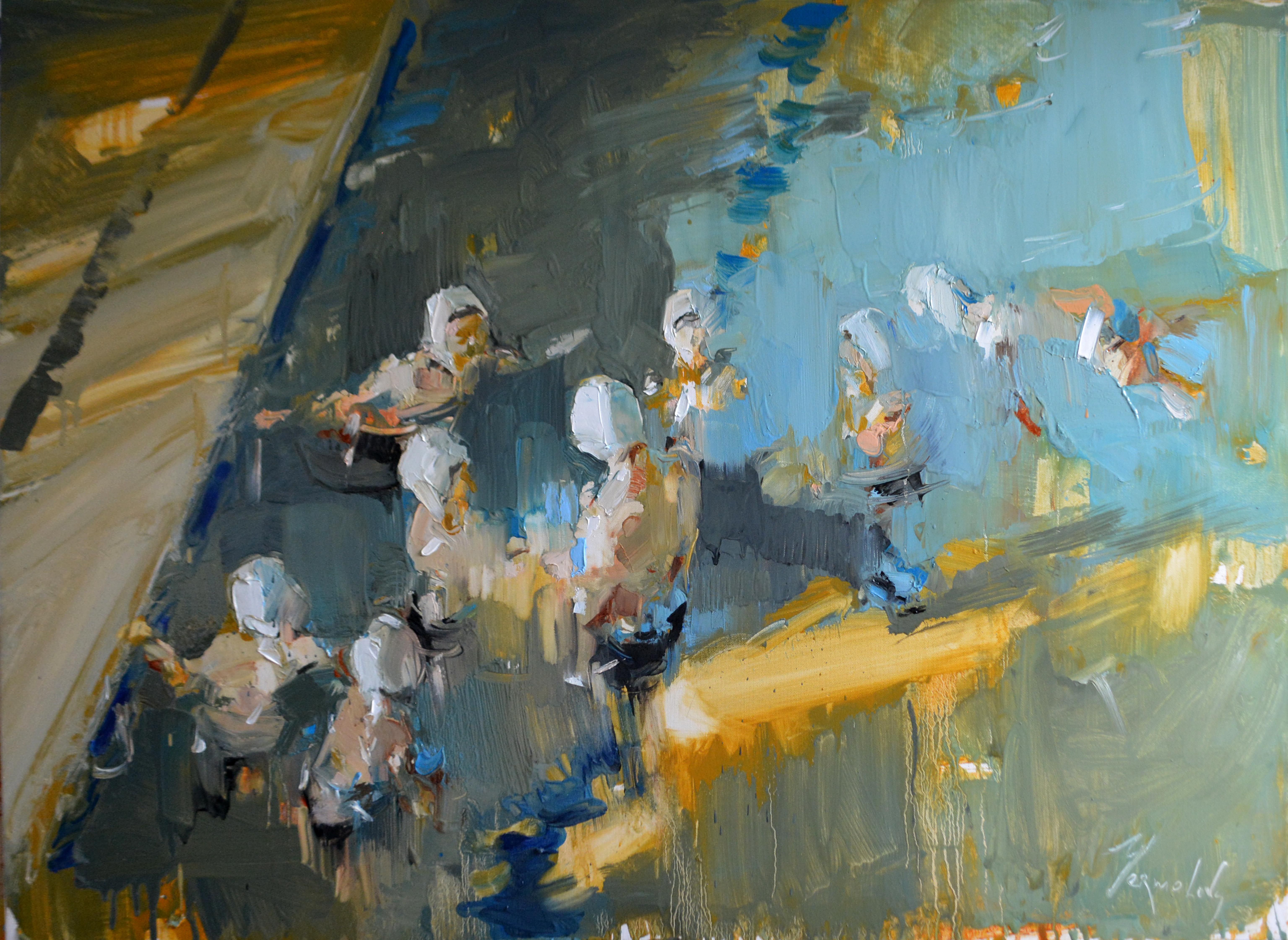 Contemporary impressionist painting by Iryna Yermolova