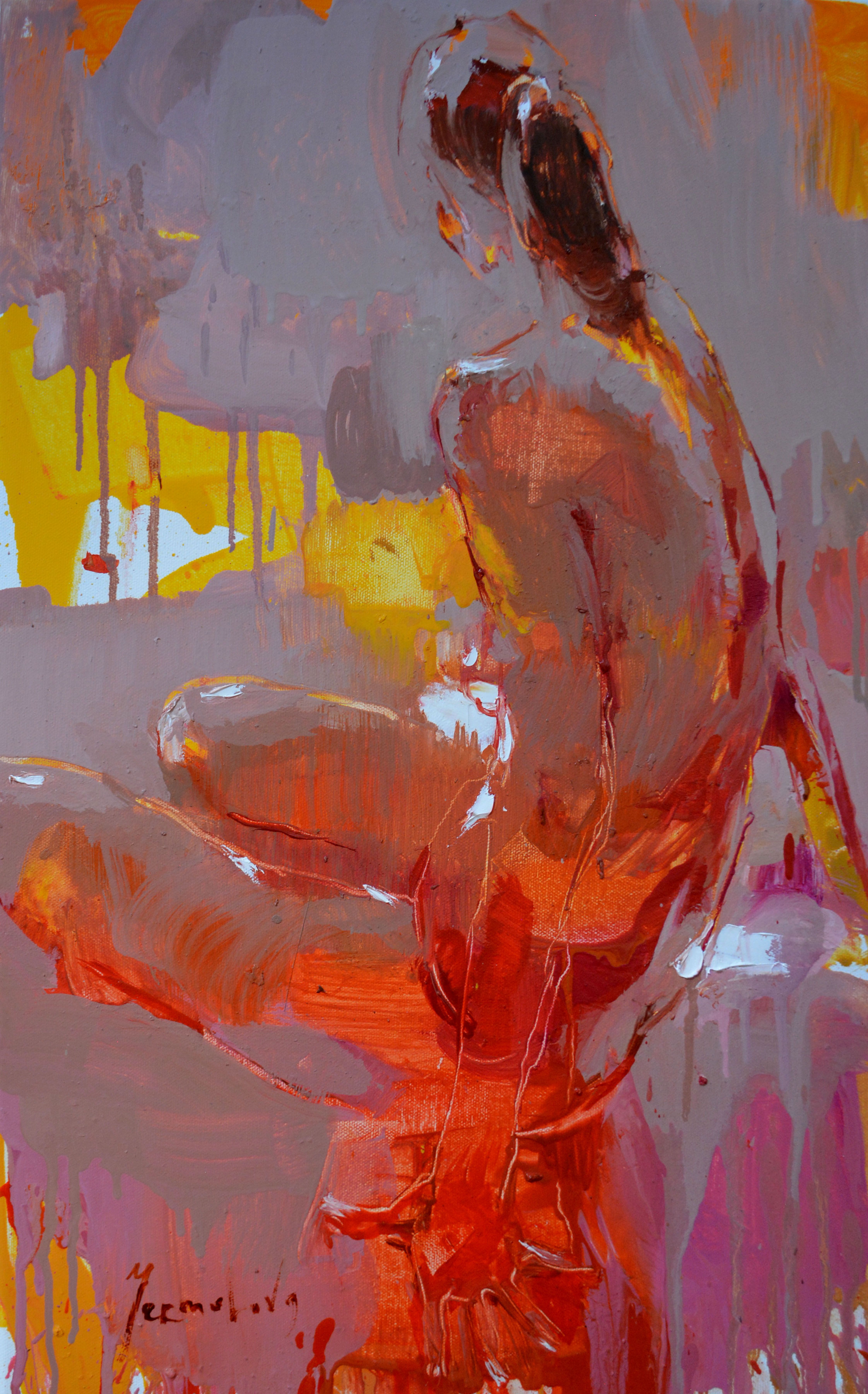 Contemporary impressionist painting by Iryna Yermolova