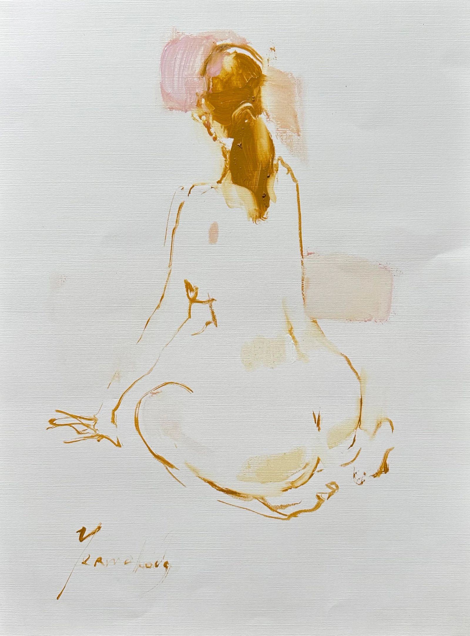 Paper nude 25 by Iryna Yermolova