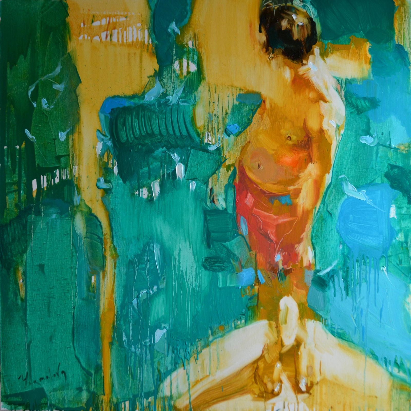 Contemporary impressionist painting by Iryna Yermolova