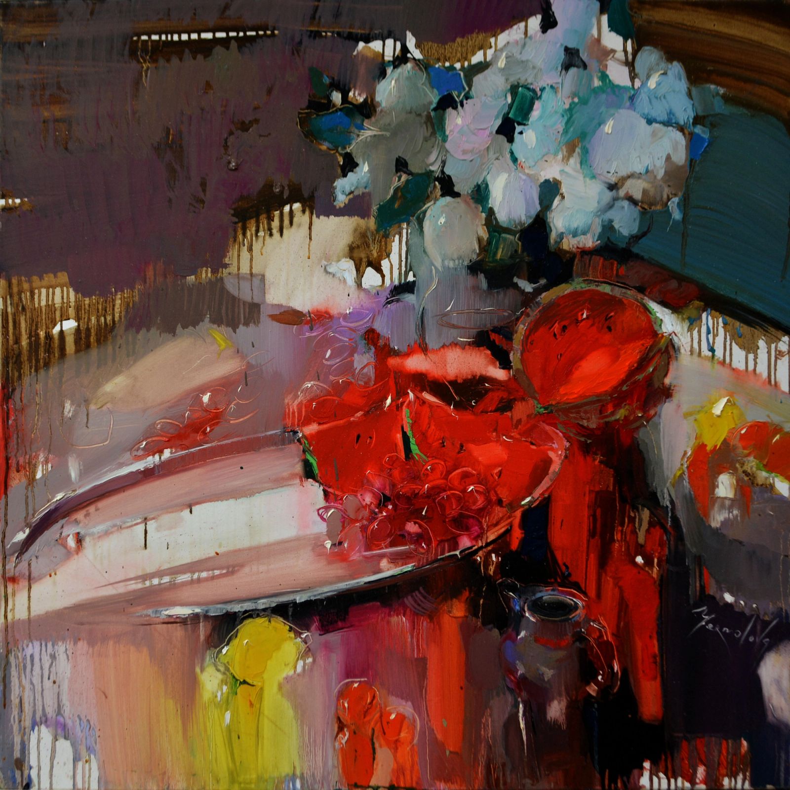 Contemporary impressionist painting by Iryna Yermolova