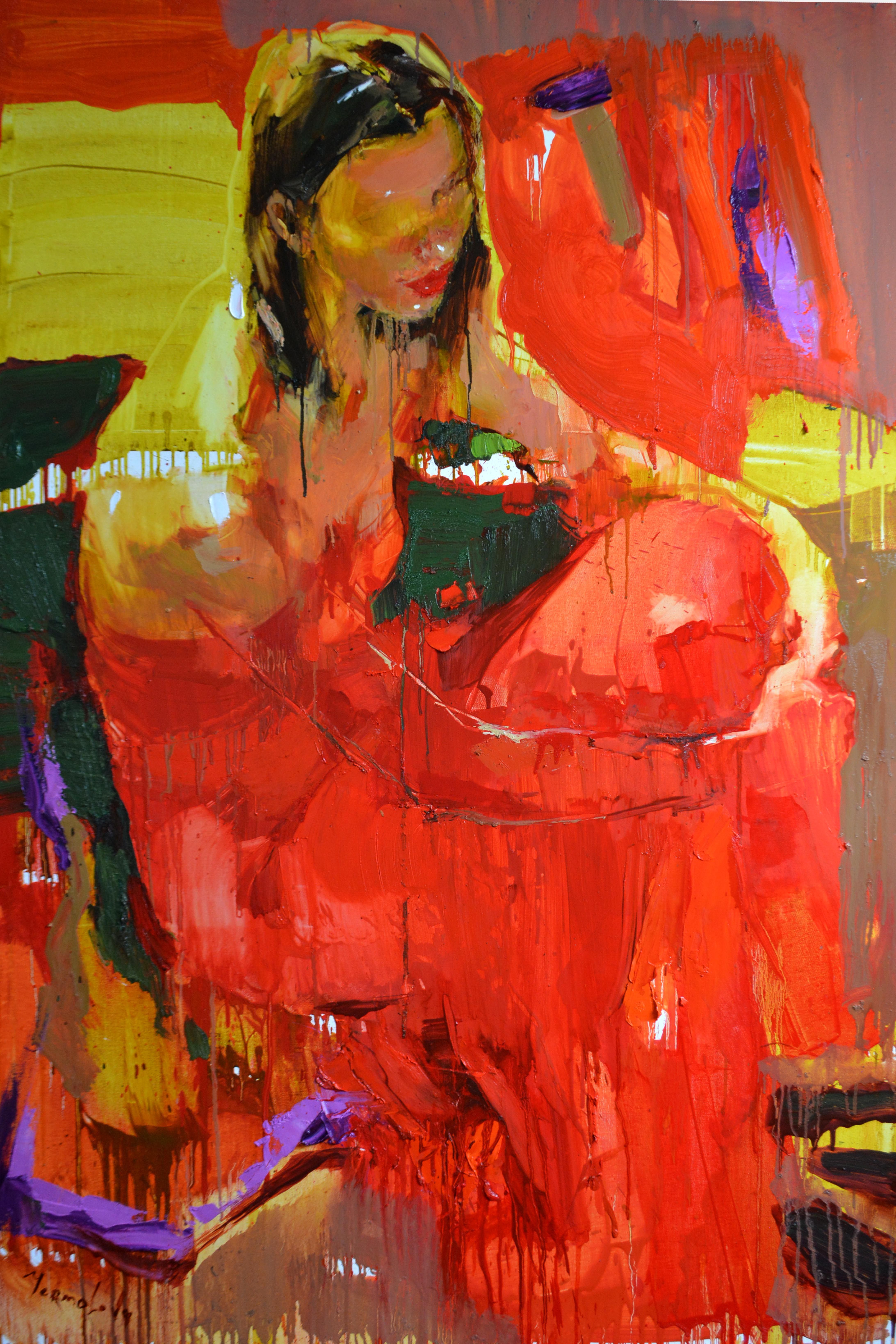 Contemporary impressionist painting by Iryna Yermolova