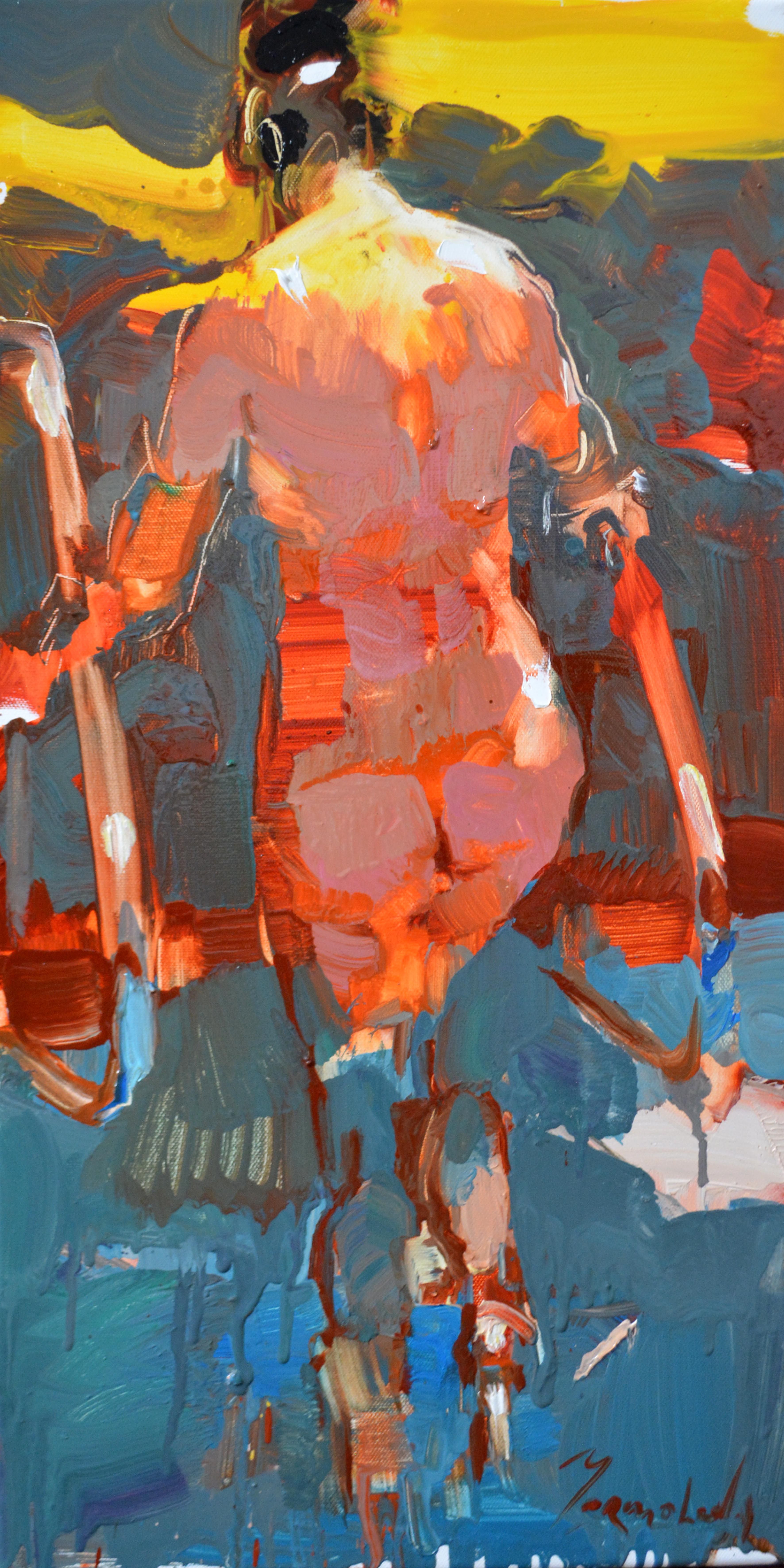 Contemporary impressionist painting by Iryna Yermolova