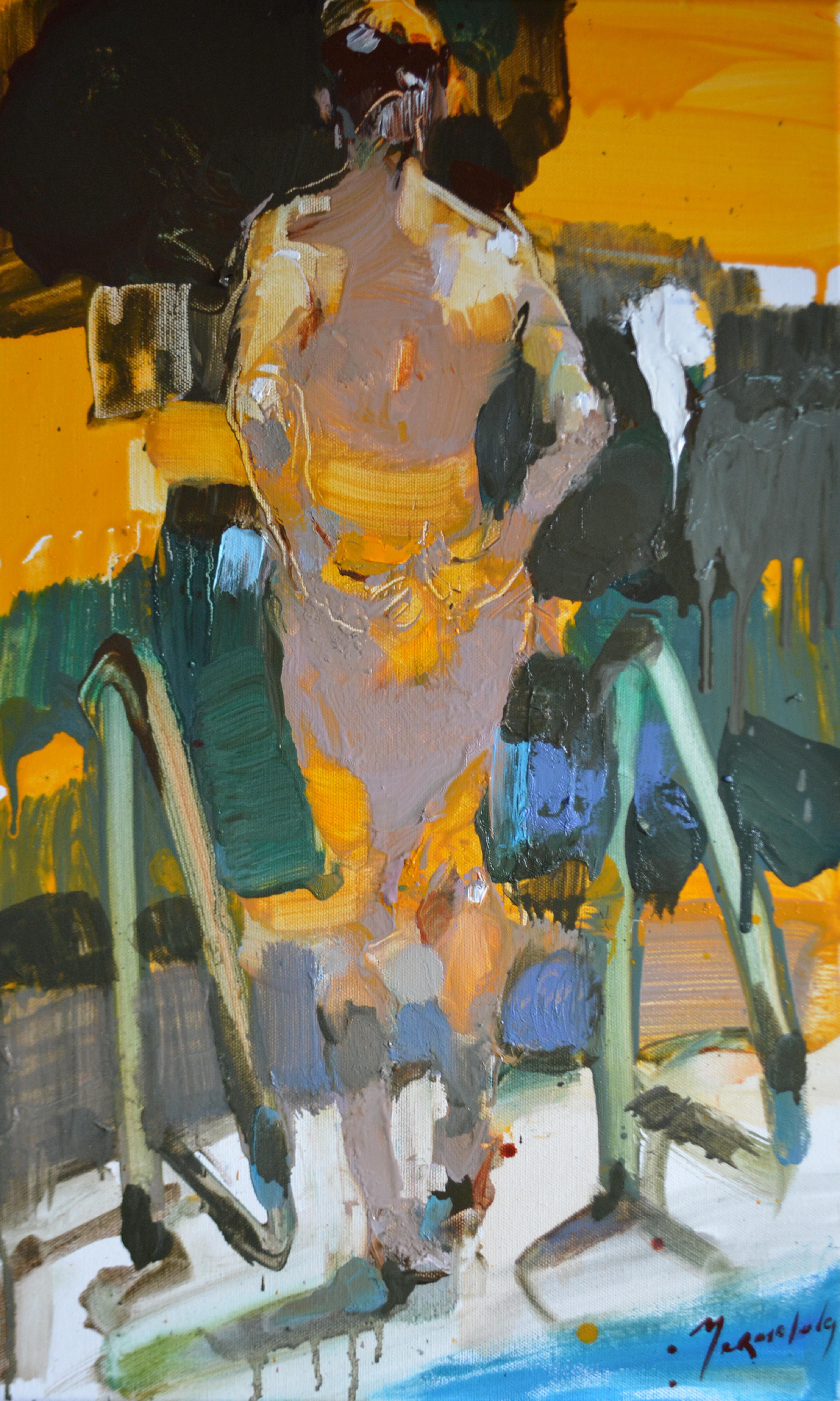Contemporary impressionist painting by Iryna Yermolova