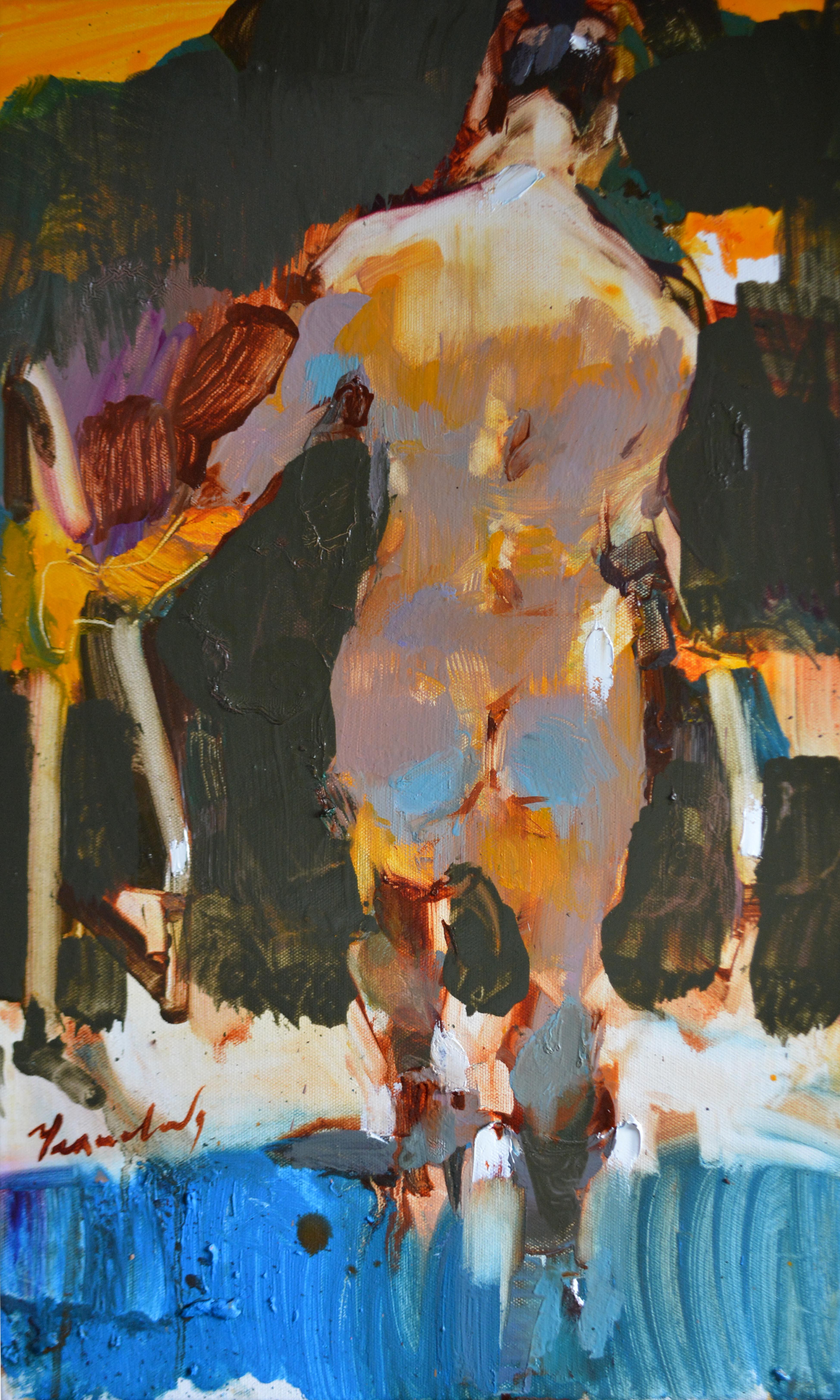 Contemporary impressionist painting by Iryna Yermolova