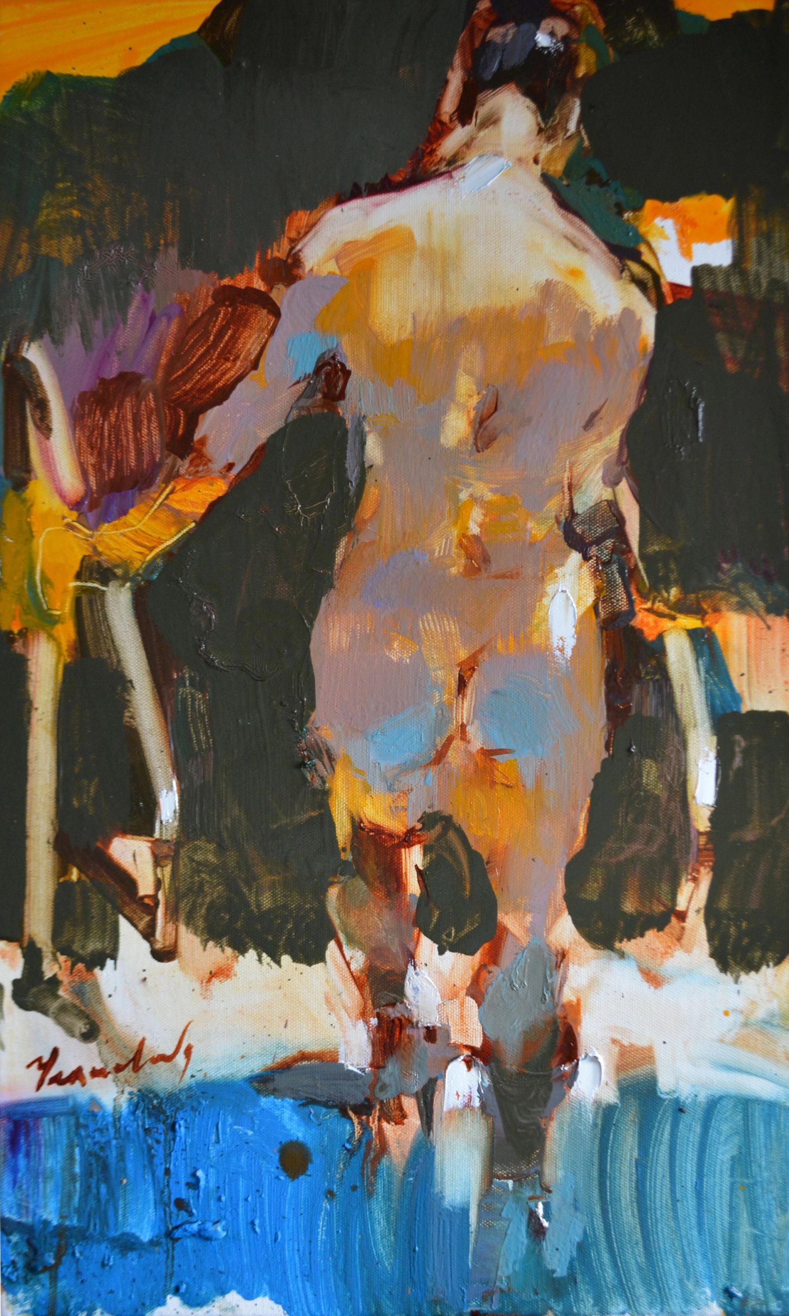 Contemporary impressionist painting by Iryna Yermolova