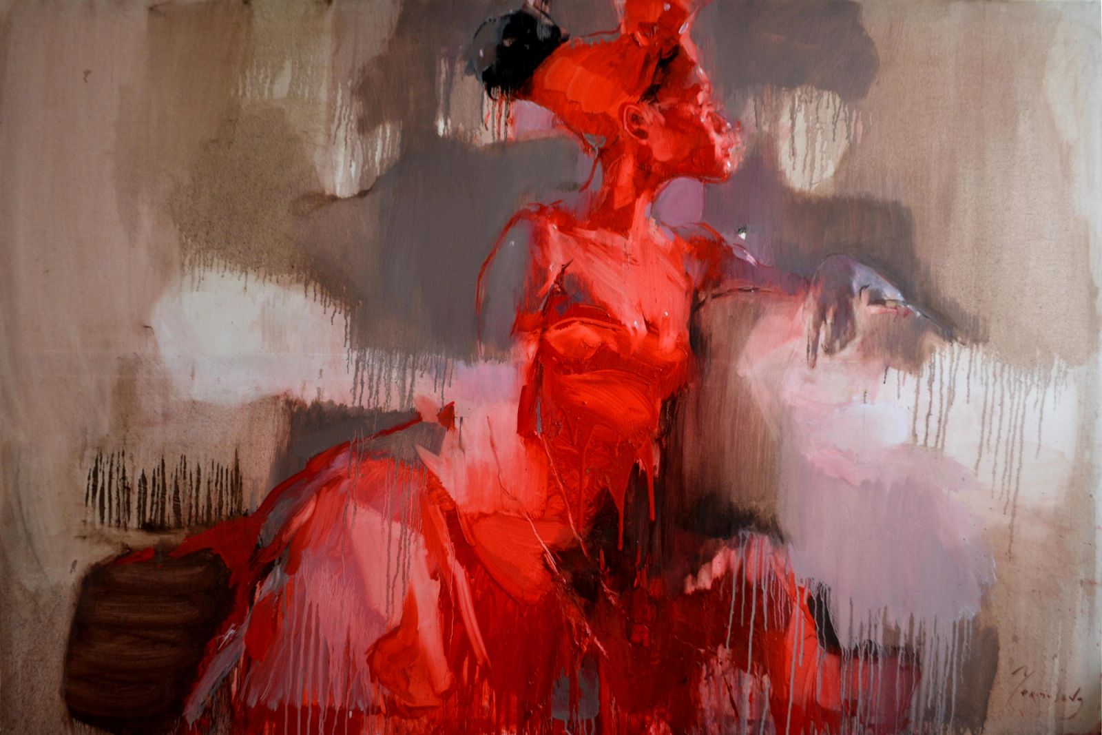 Contemporary impressionist painting by Iryna Yermolova