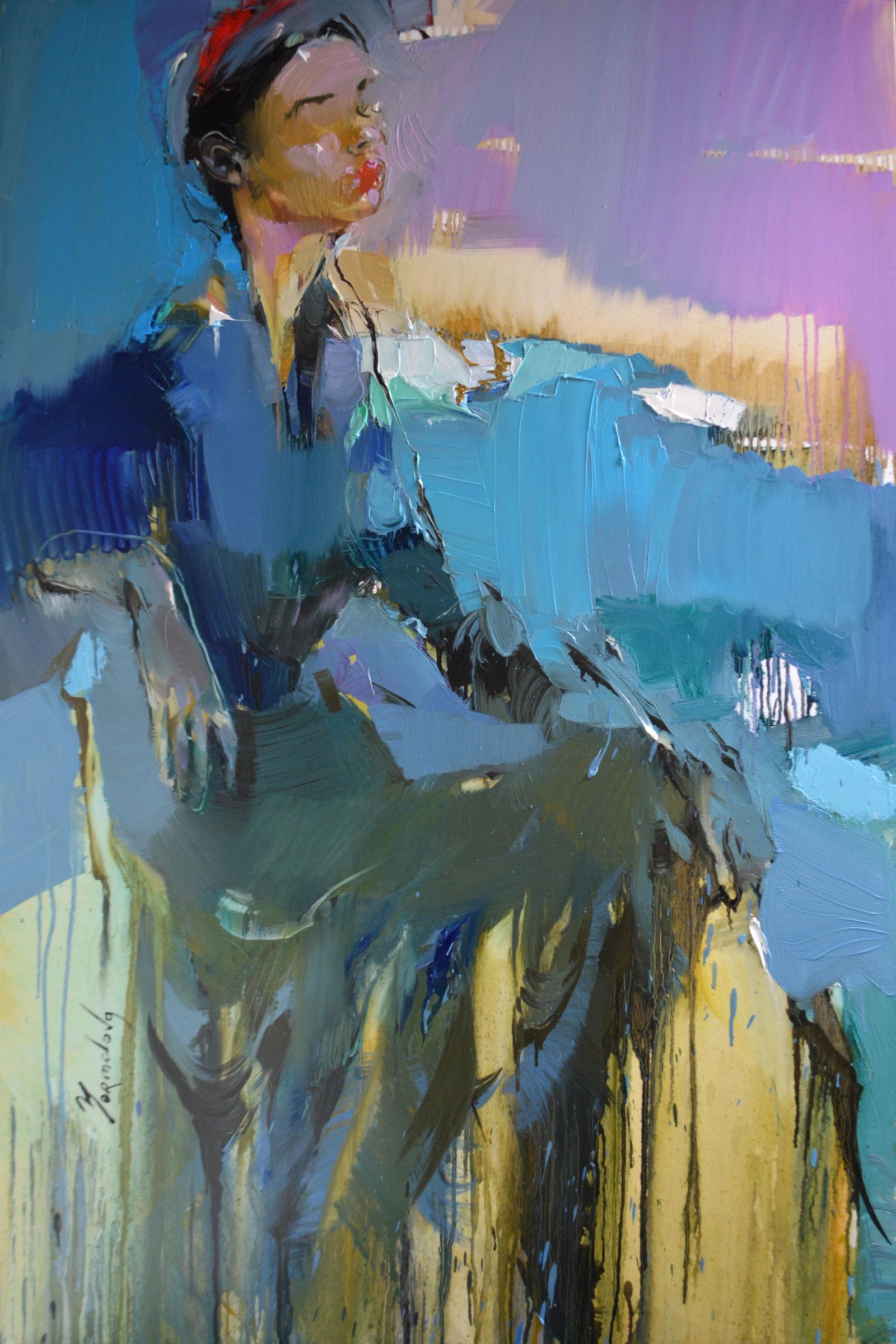 Blue by Iryna Yermolova