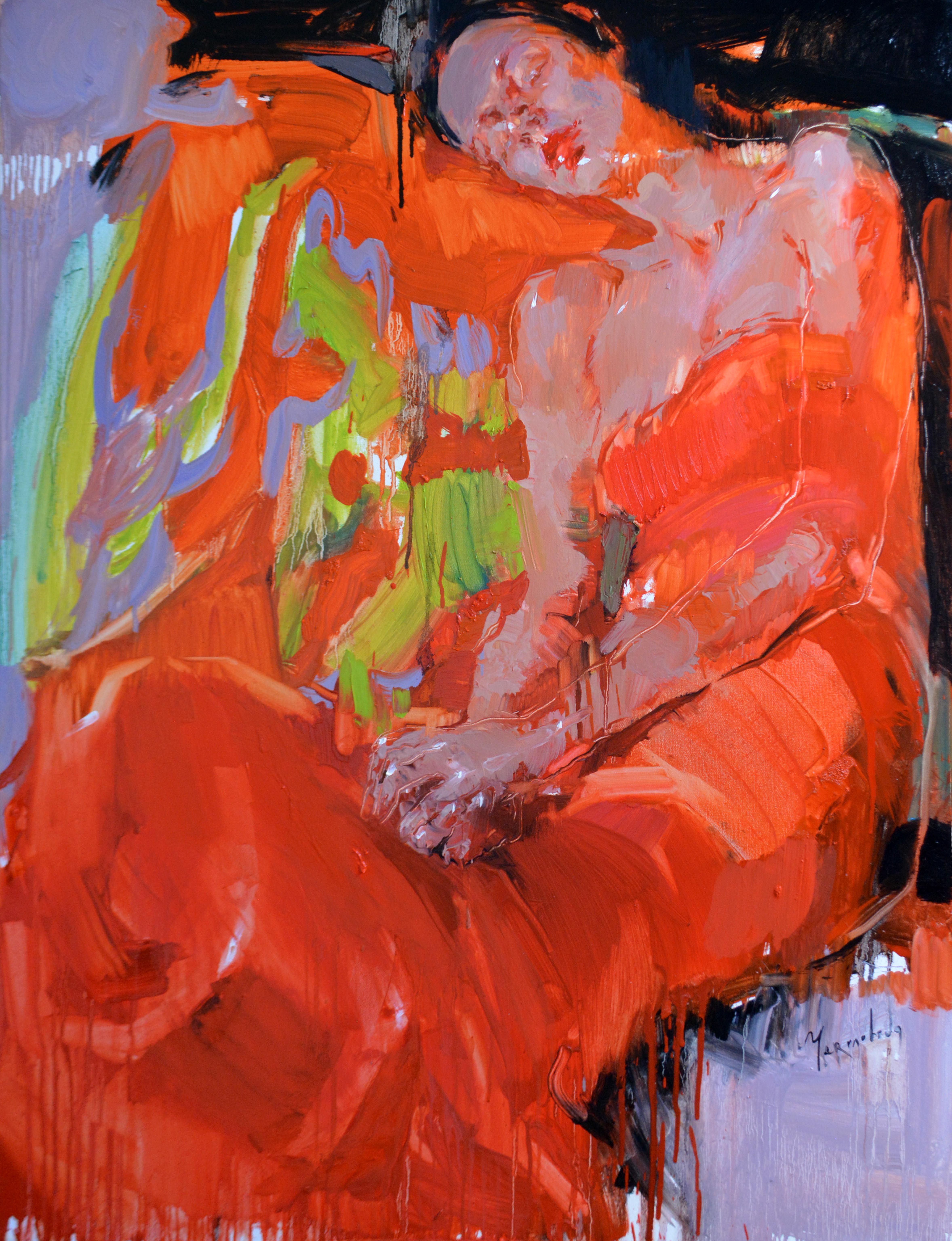 Contemporary impressionist painting by Iryna Yermolova