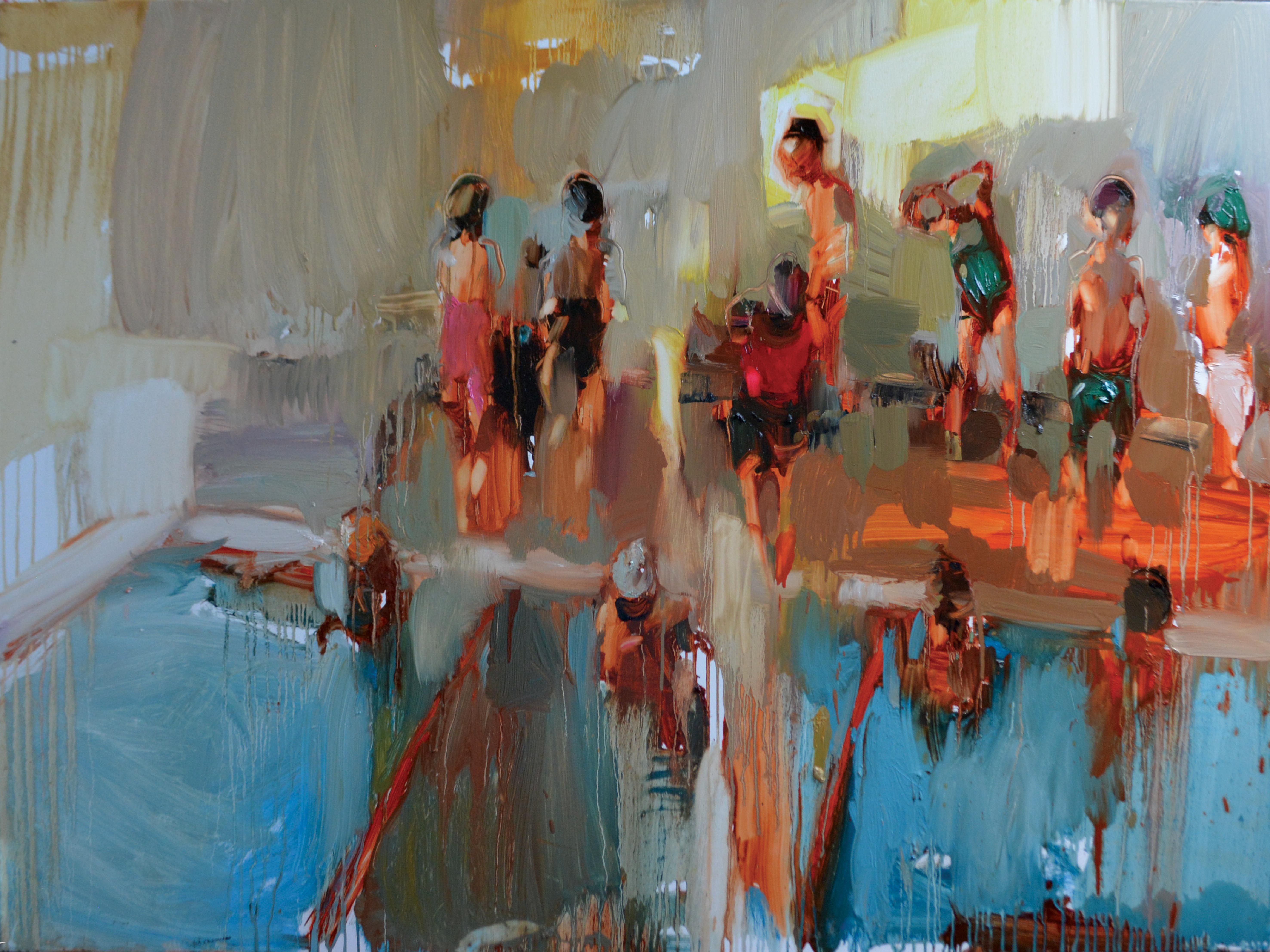 Swimming pool by Iryna Yermolova