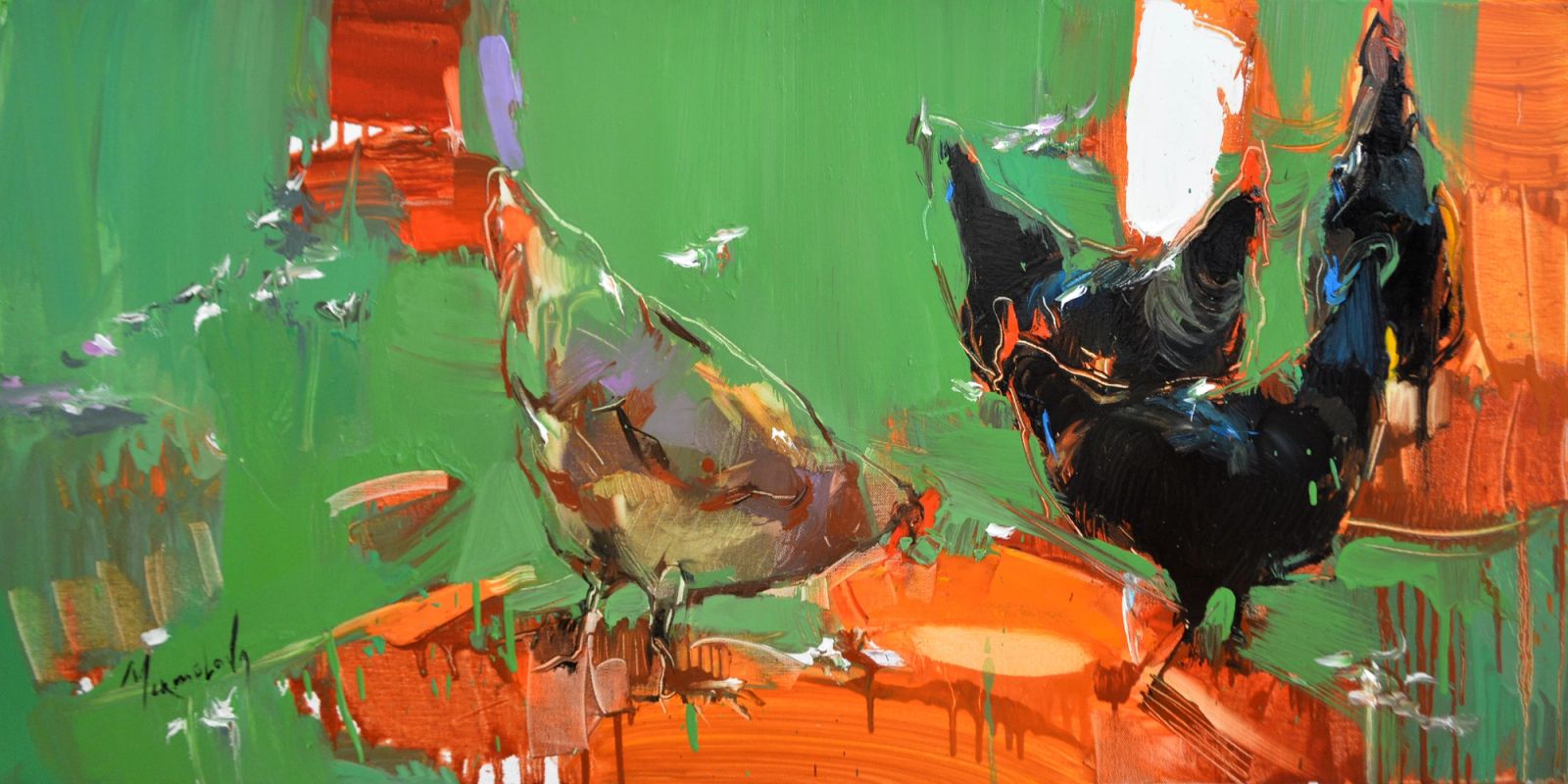 Chicken by Iryna Yermolova