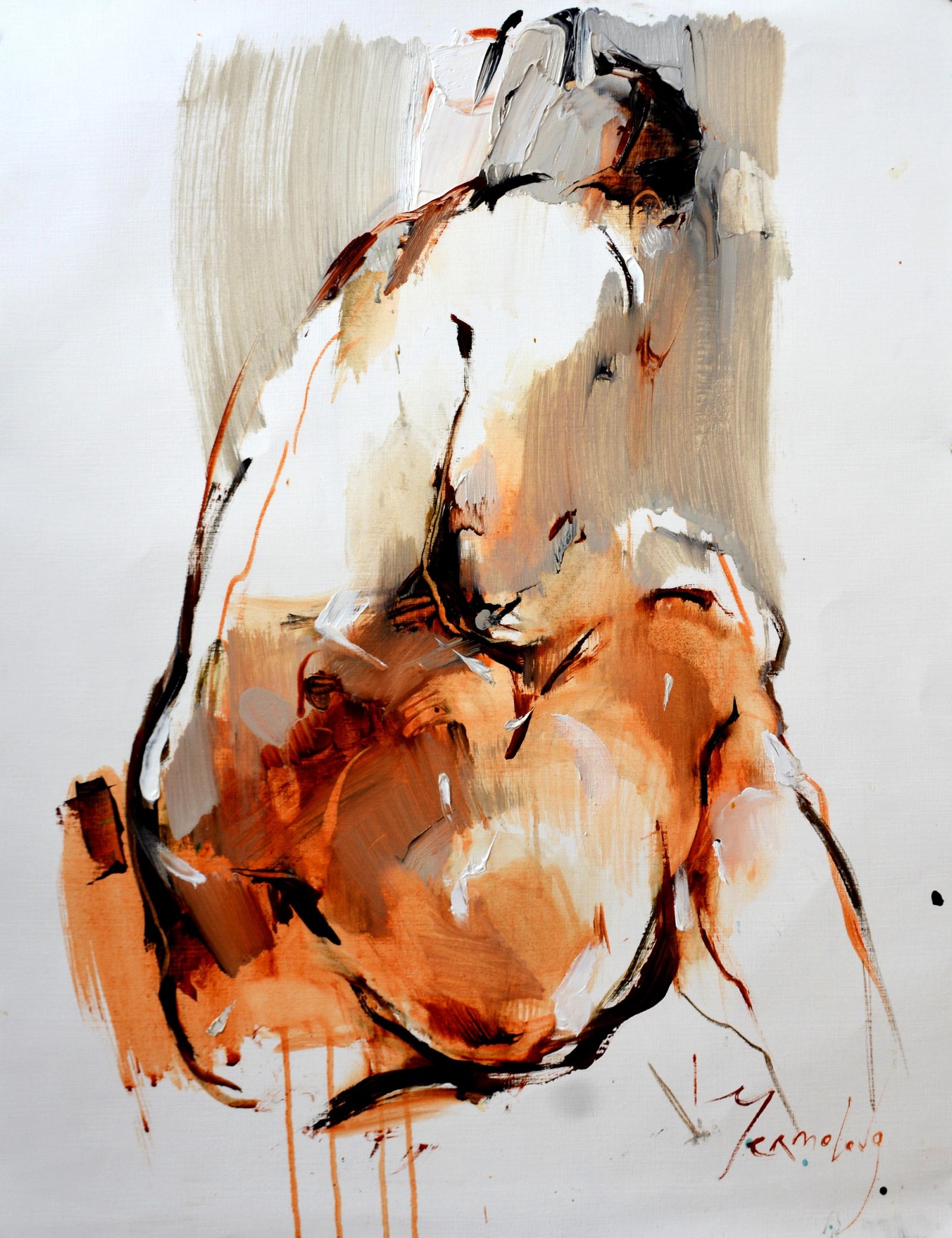 Nude by Iryna Yermolova
