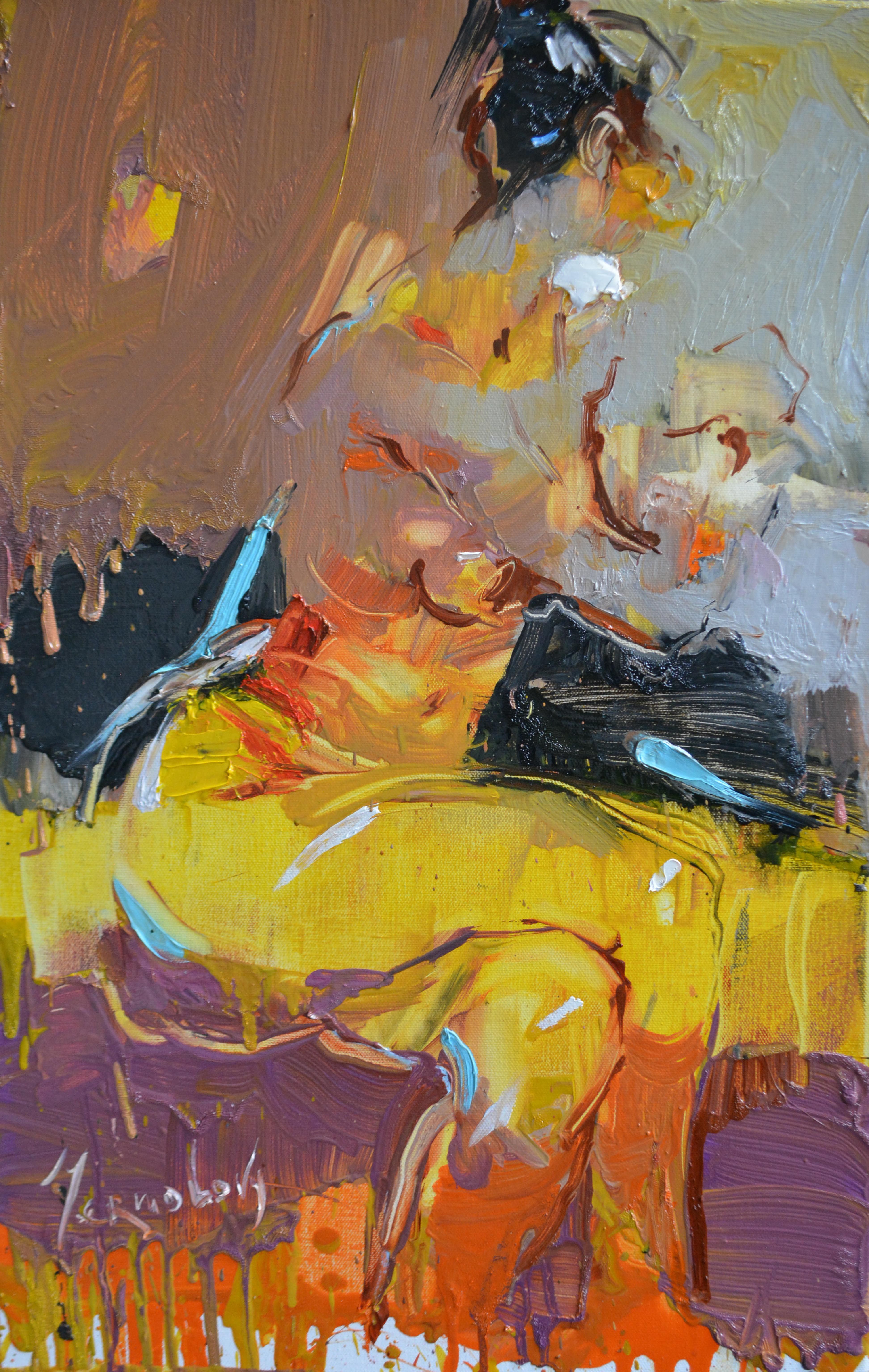 Contemporary impressionist painting by Iryna Yermolova