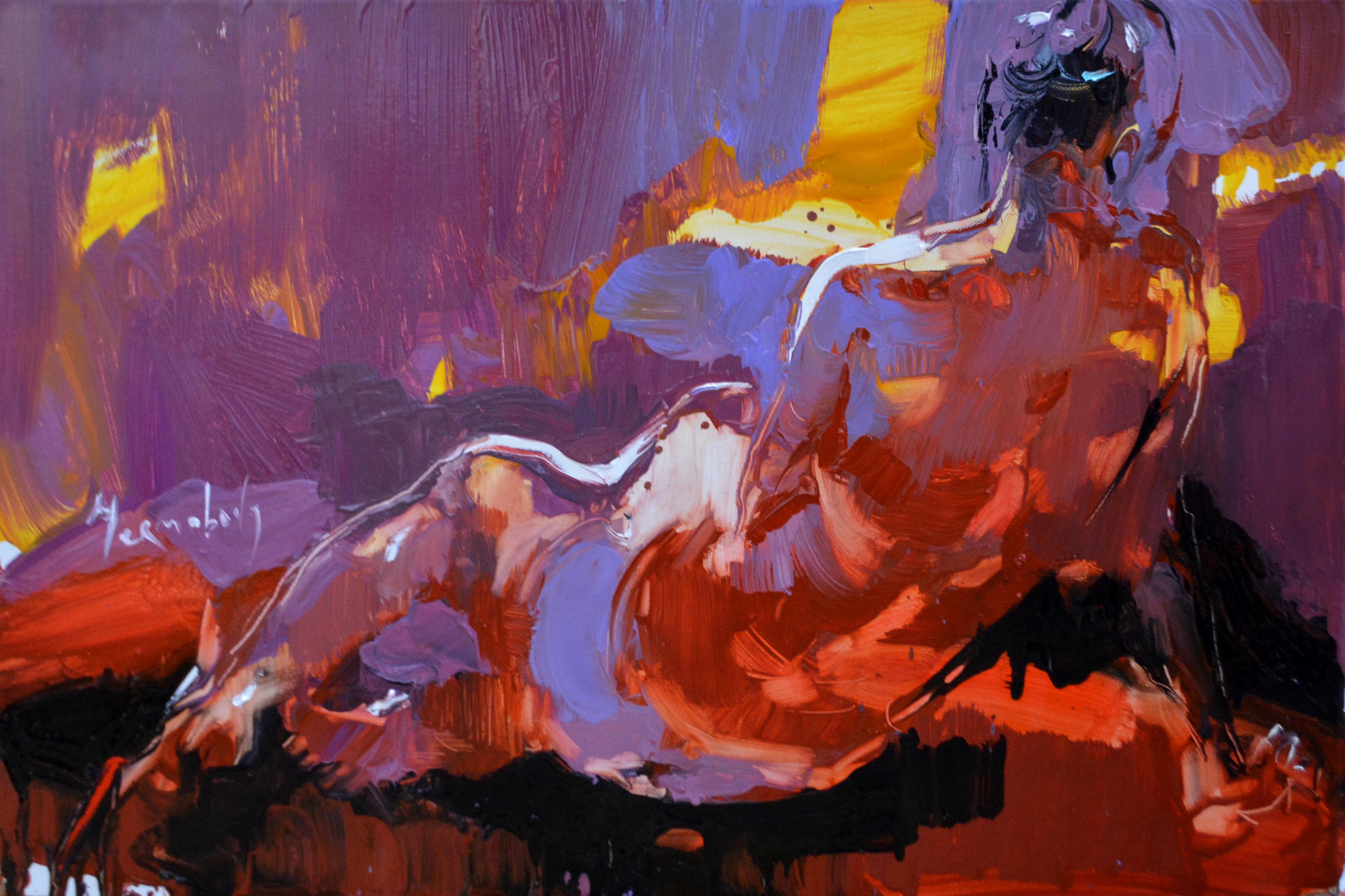 Contemporary impressionist painting by Iryna Yermolova