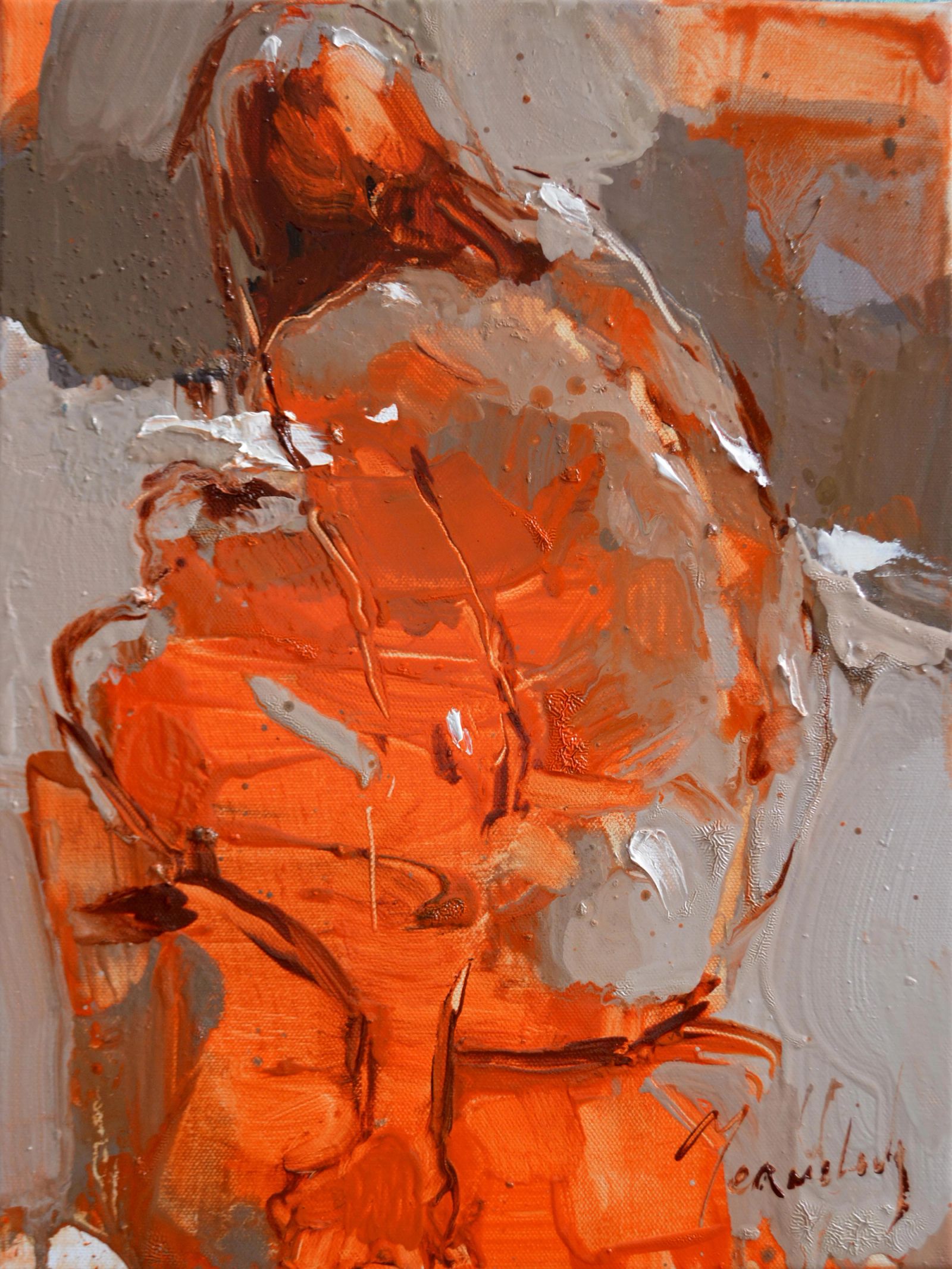Contemporary impressionist painting by Iryna Yermolova