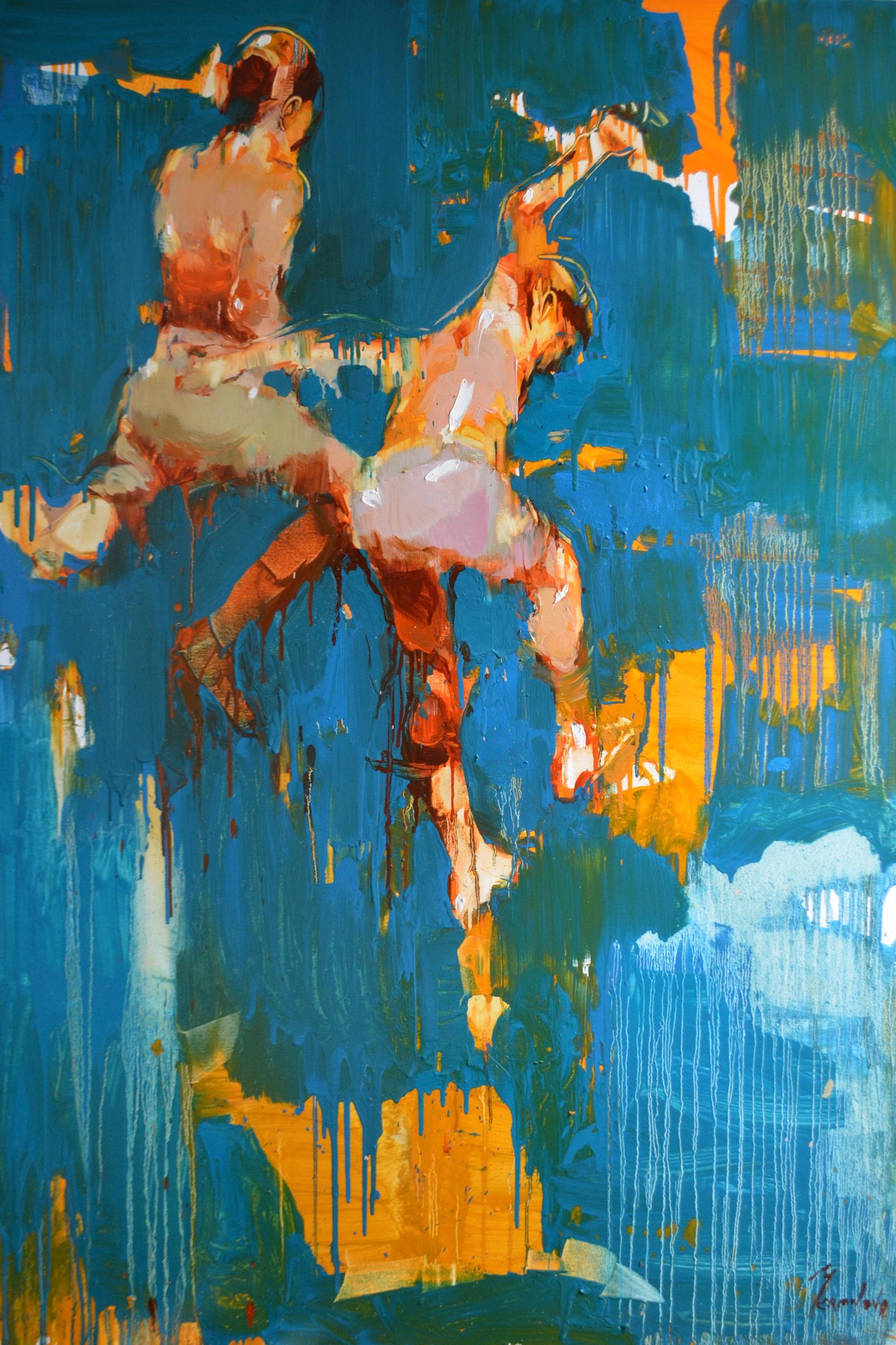 Contemporary impressionist painting by Iryna Yermolova