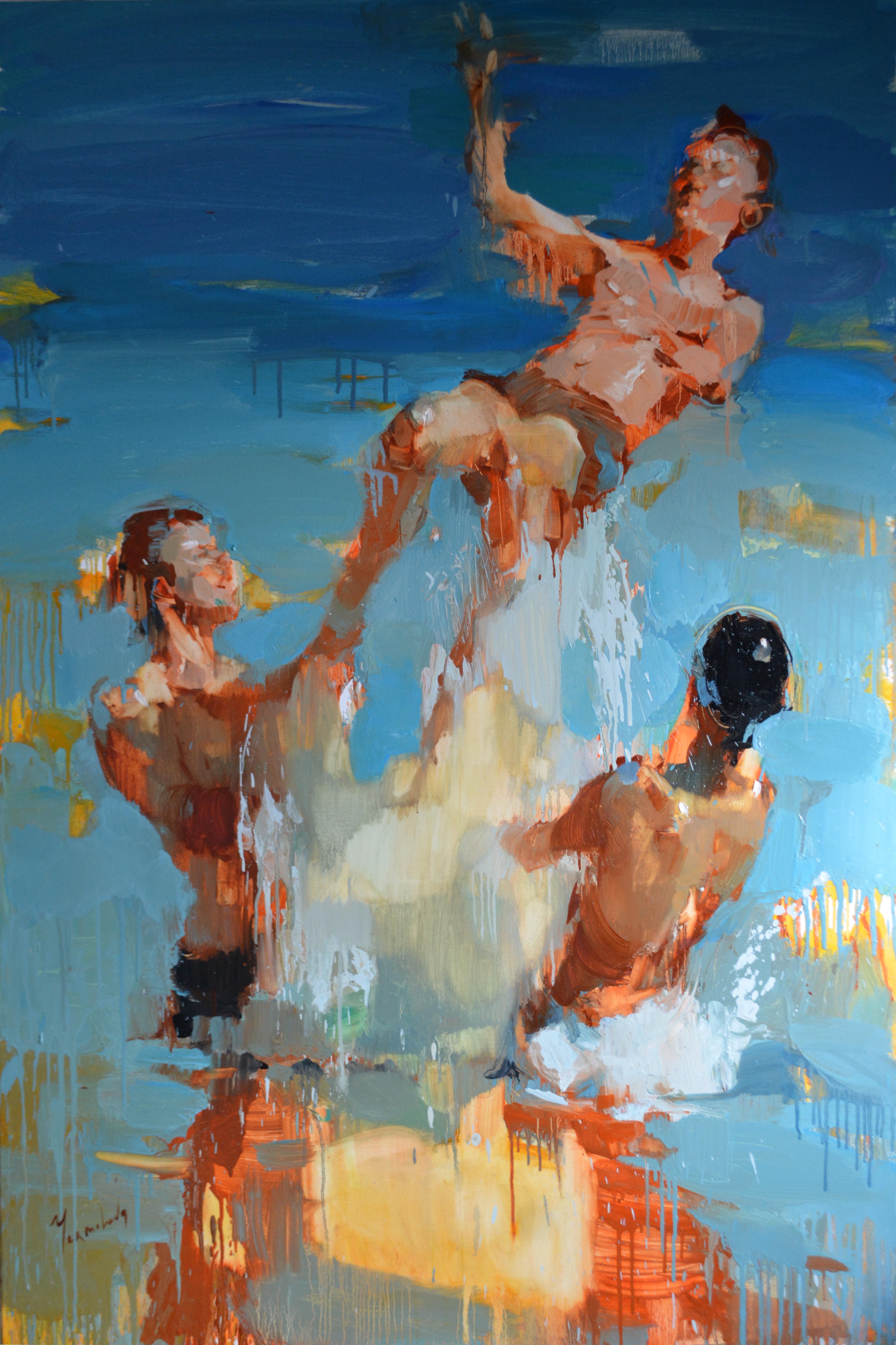 Contemporary impressionist painting by Iryna Yermolova