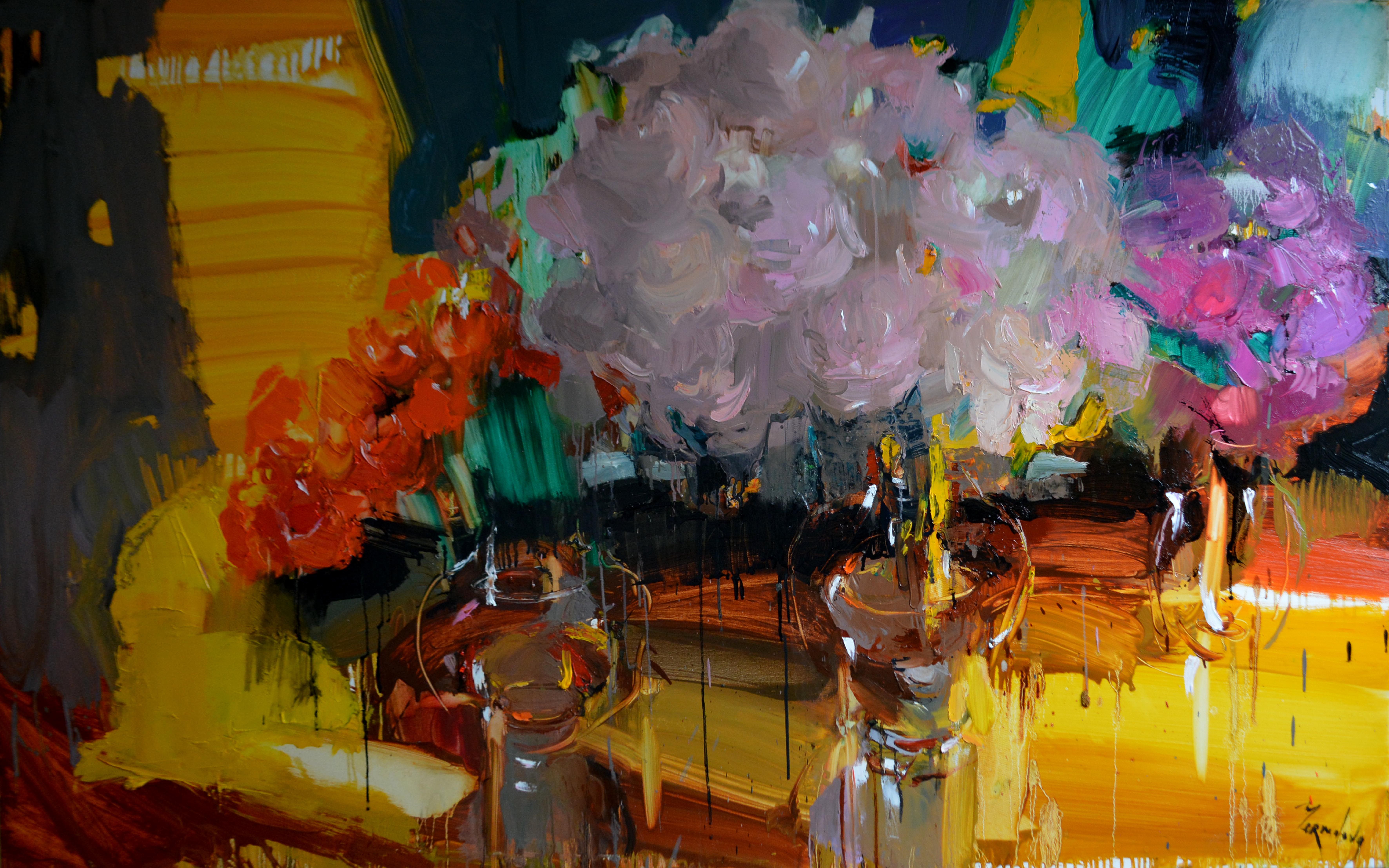 Contemporary impressionist painting by Iryna Yermolova