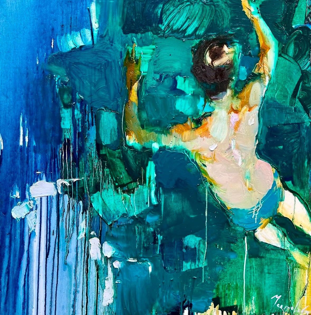 Contemporary impressionist painting by Iryna Yermolova
