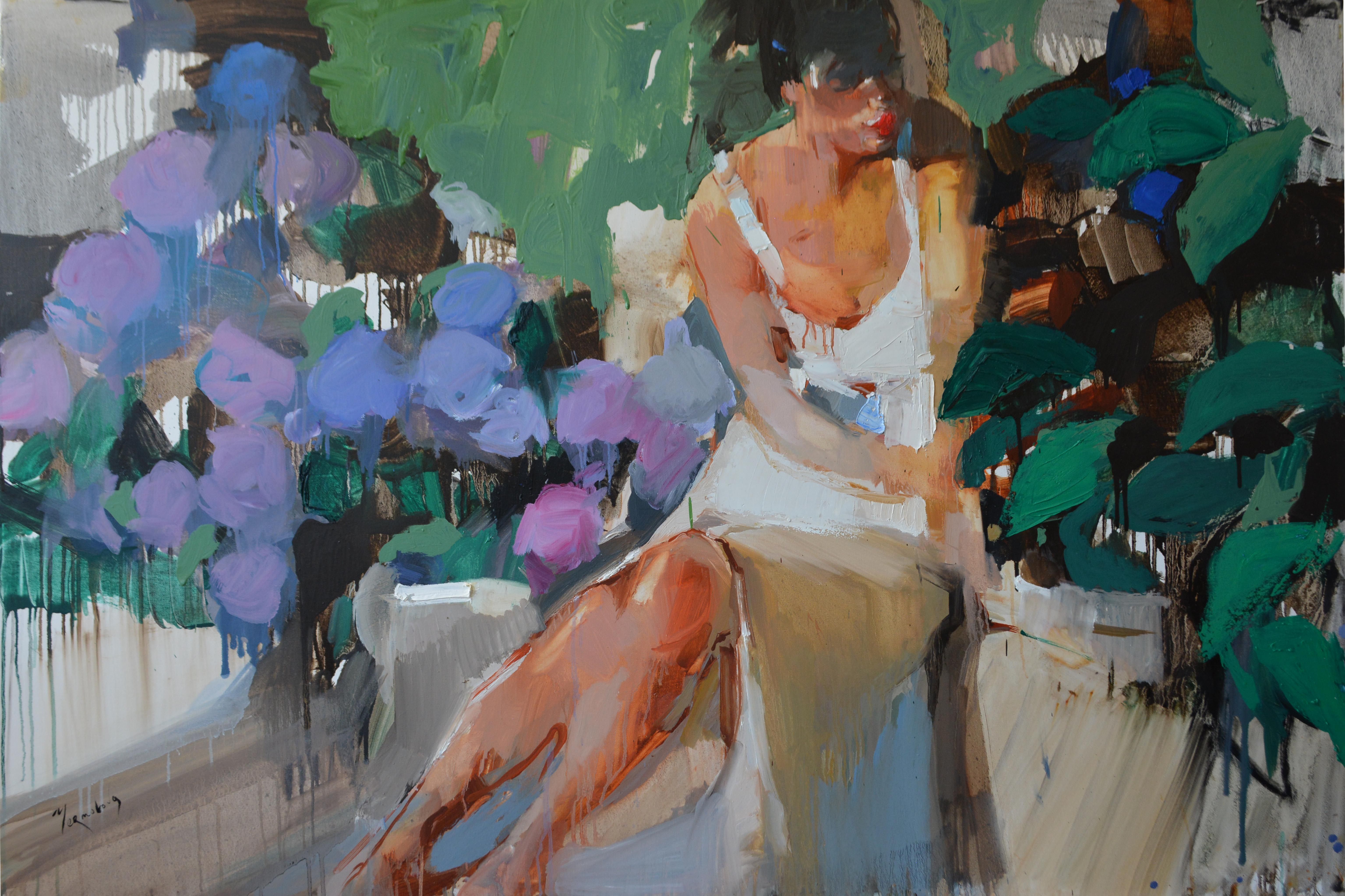 Contemporary impressionist painting by Iryna Yermolova